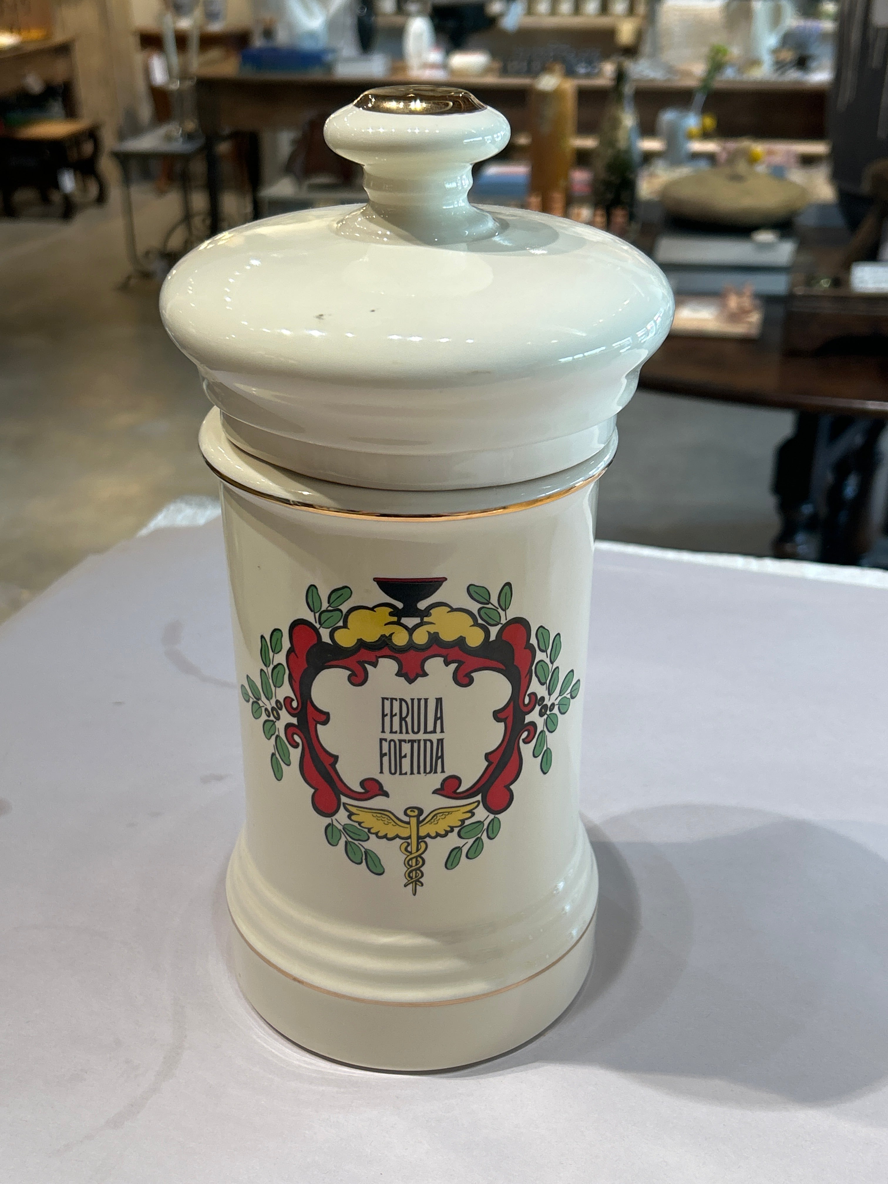 Vintage Ferula Foetida apothecary