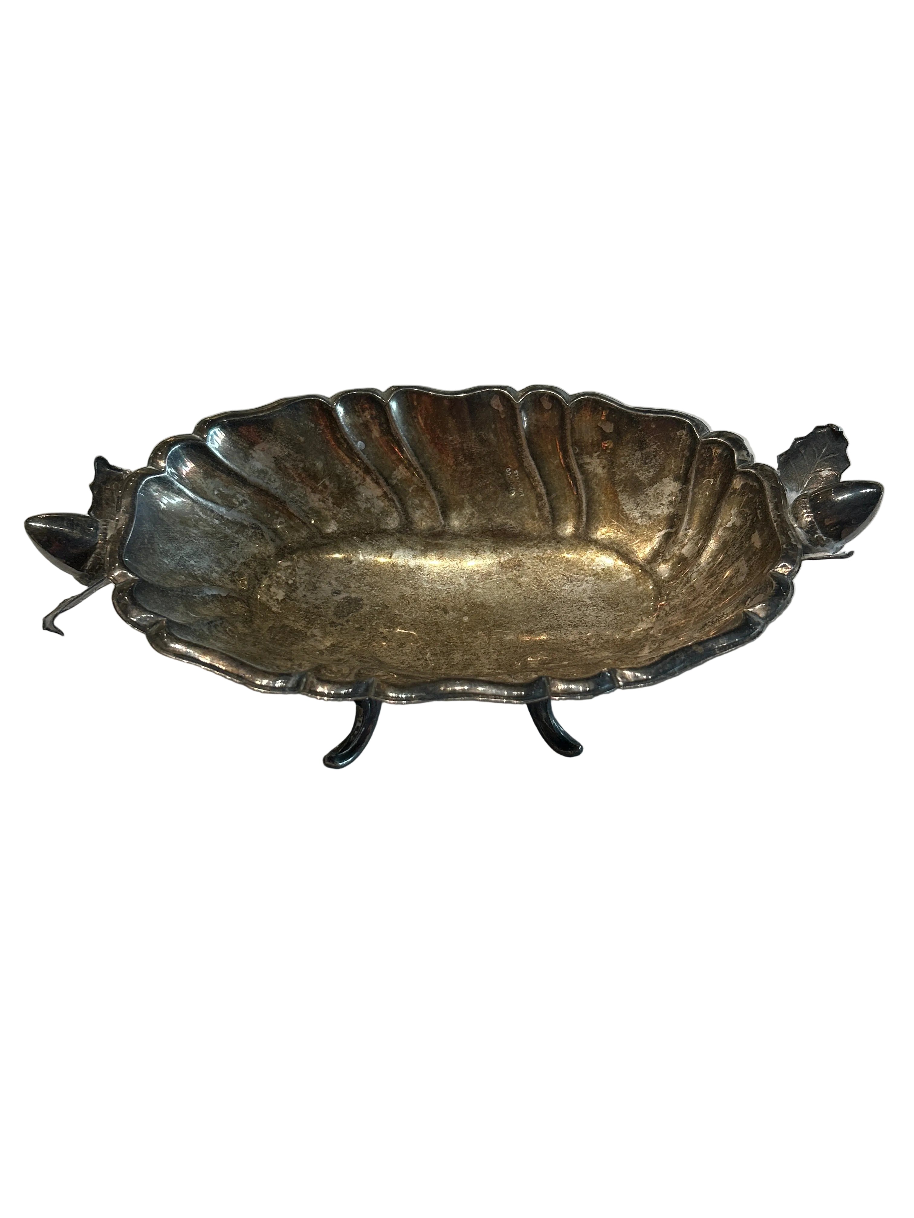 Vintage silver plated centerpiece bowl