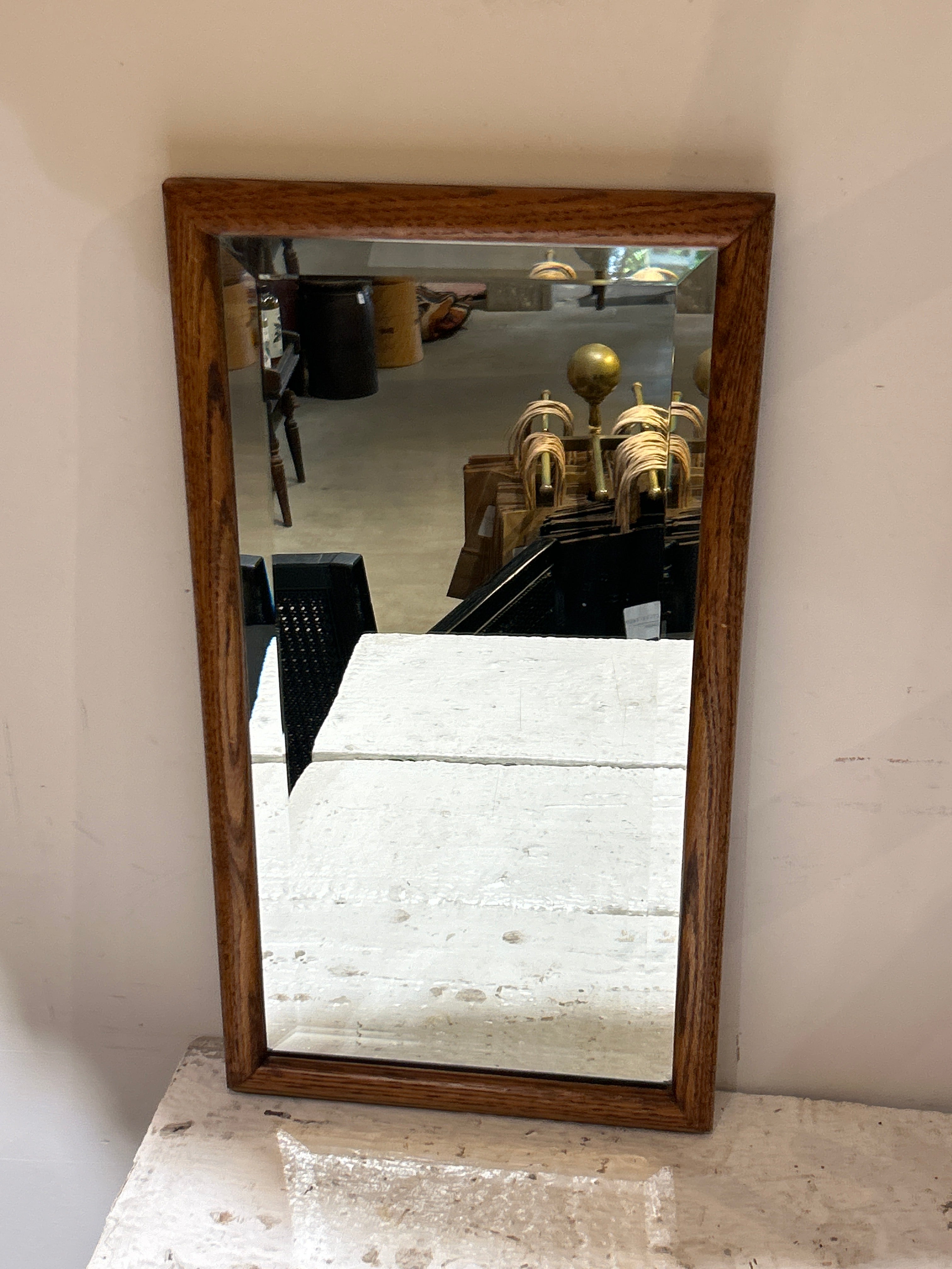 Vintage MCM wall mirror