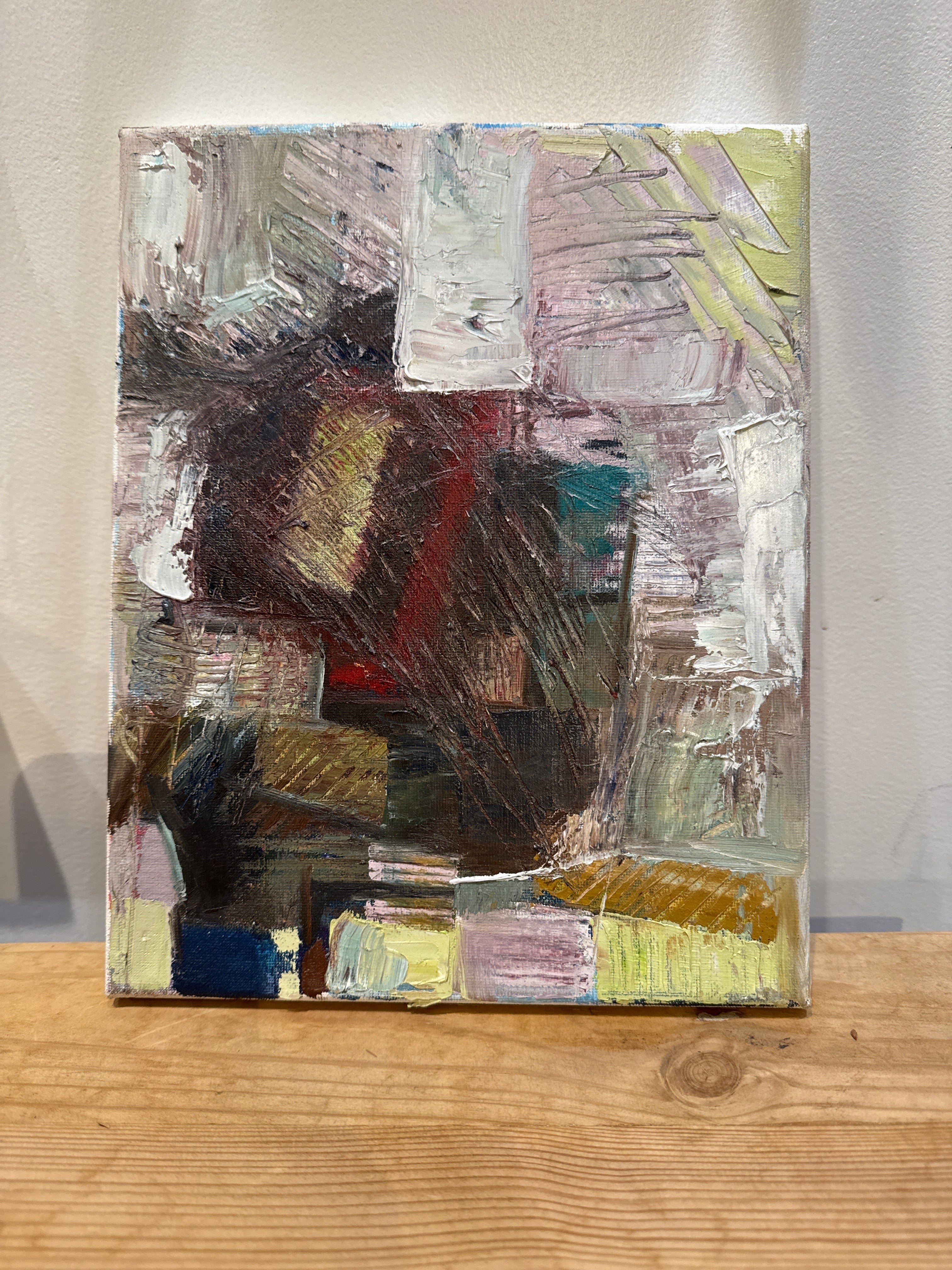 Vintage abstract painting