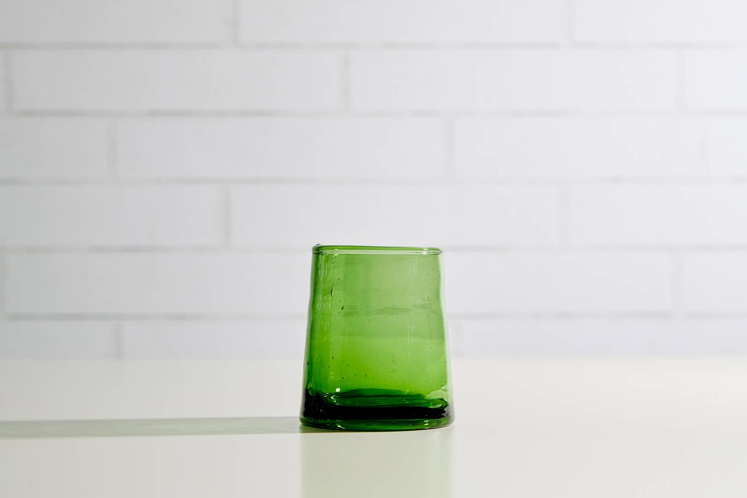 Moroccan Cone Glassware Small - Green