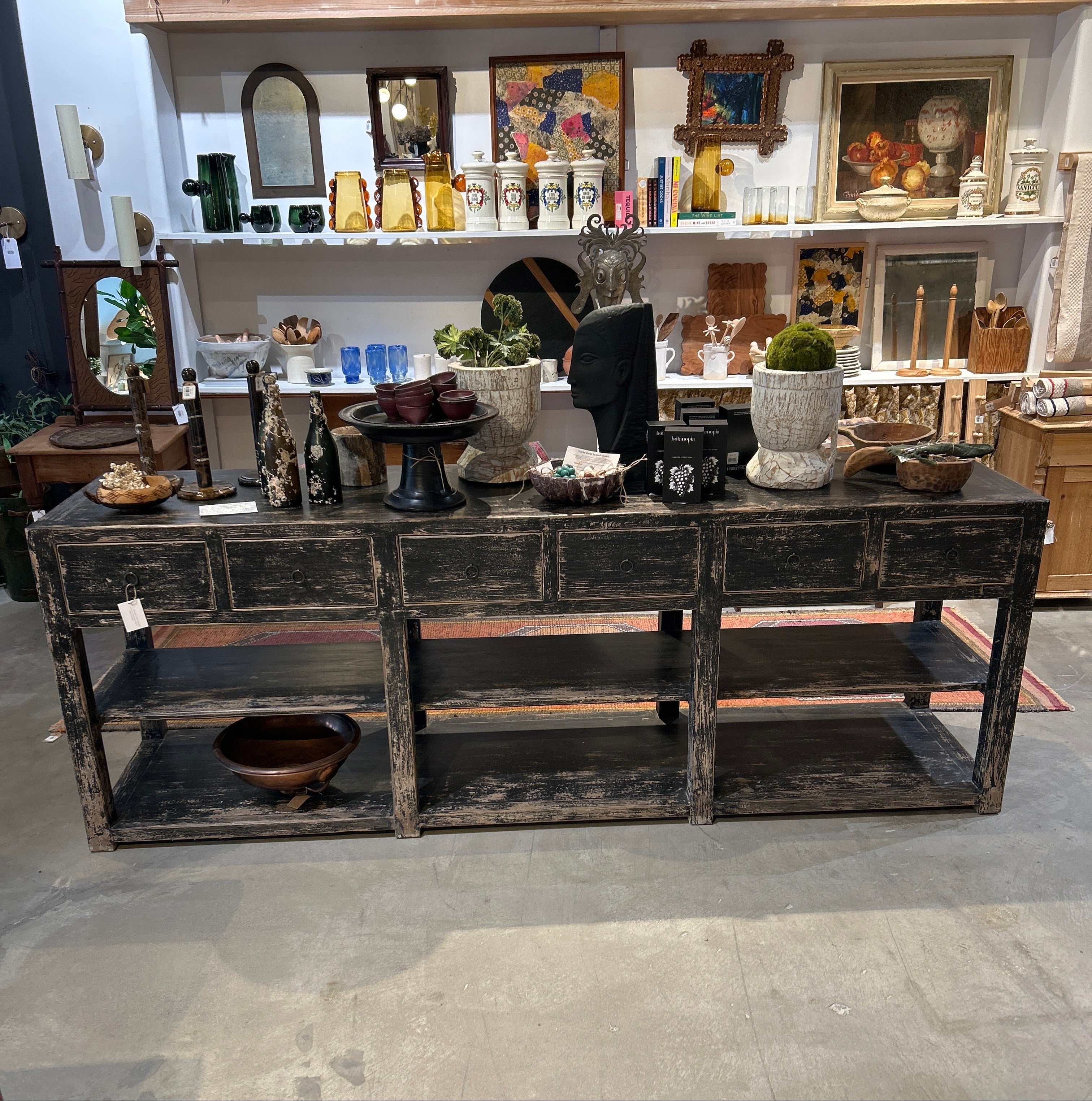 6 drawer sideboard