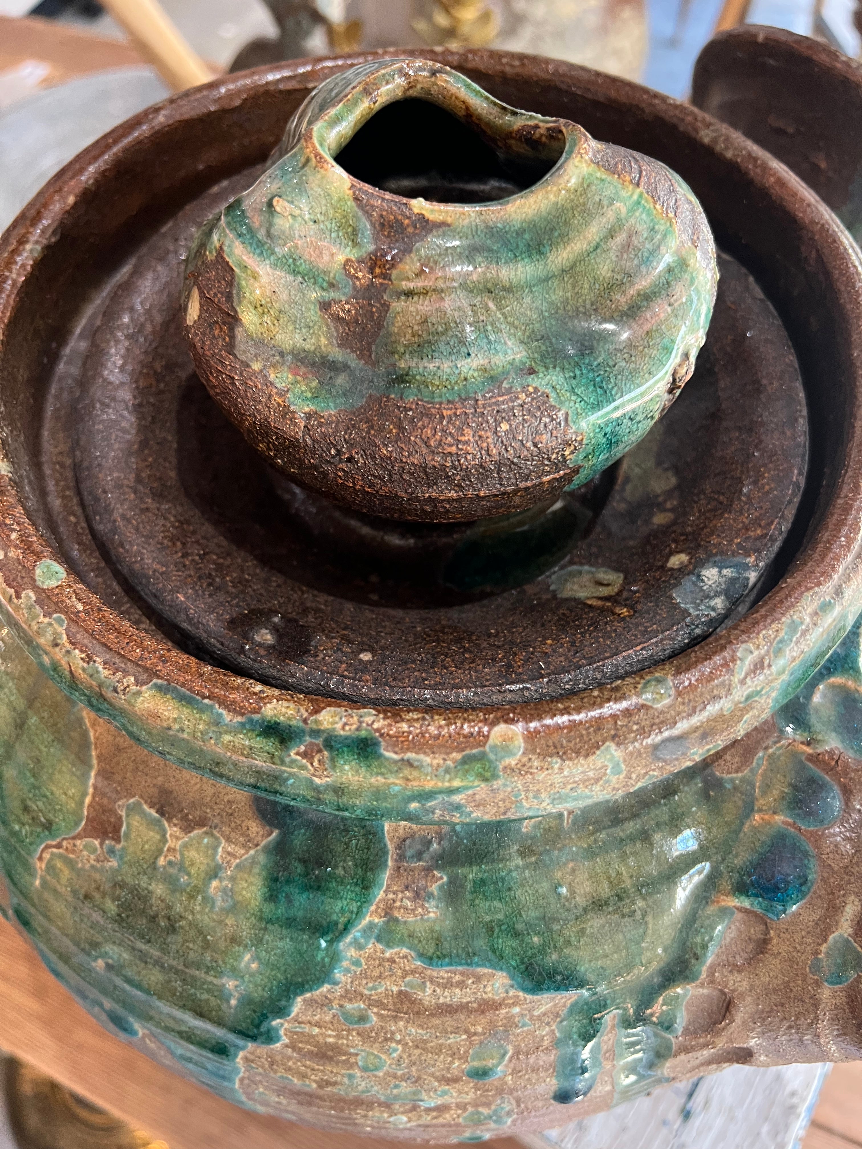 Japanese handmade tea pot