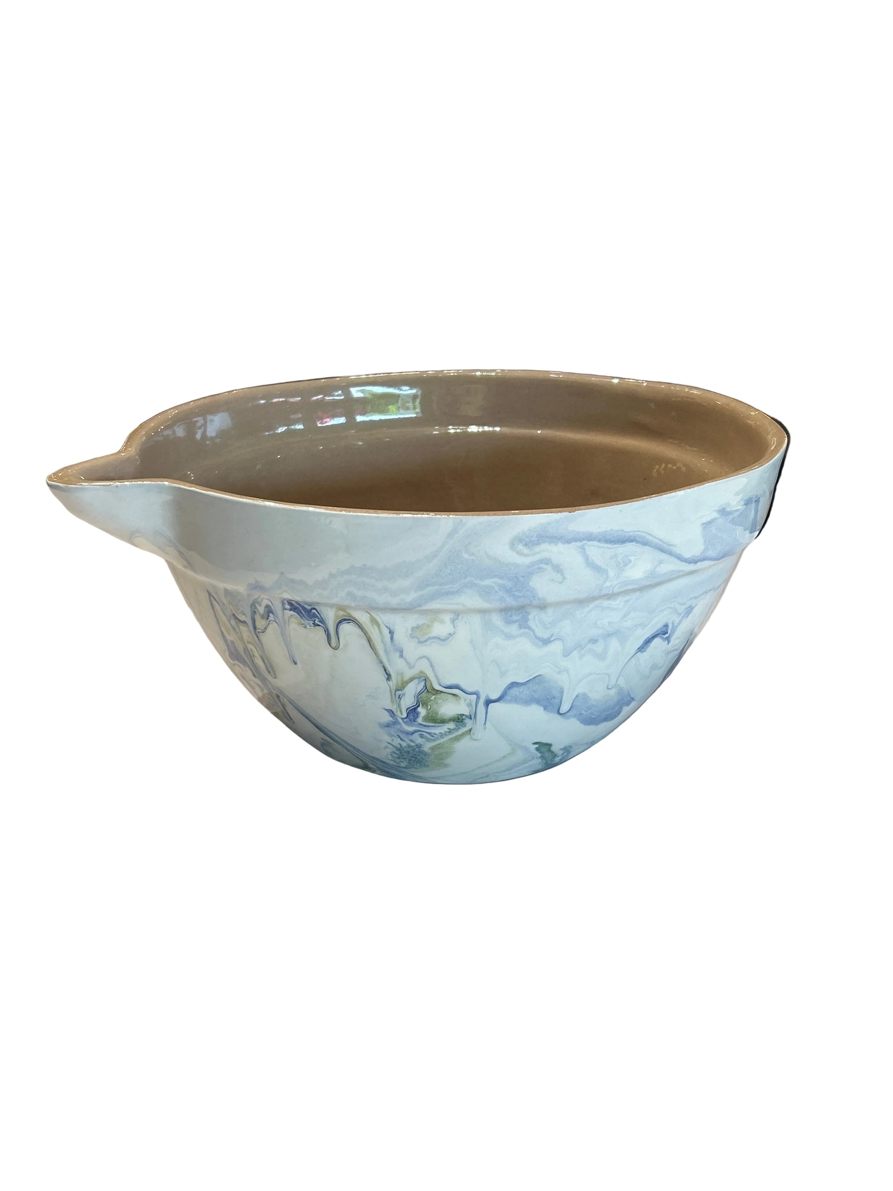 Marbled Ocean Mixing Bowl - Lg