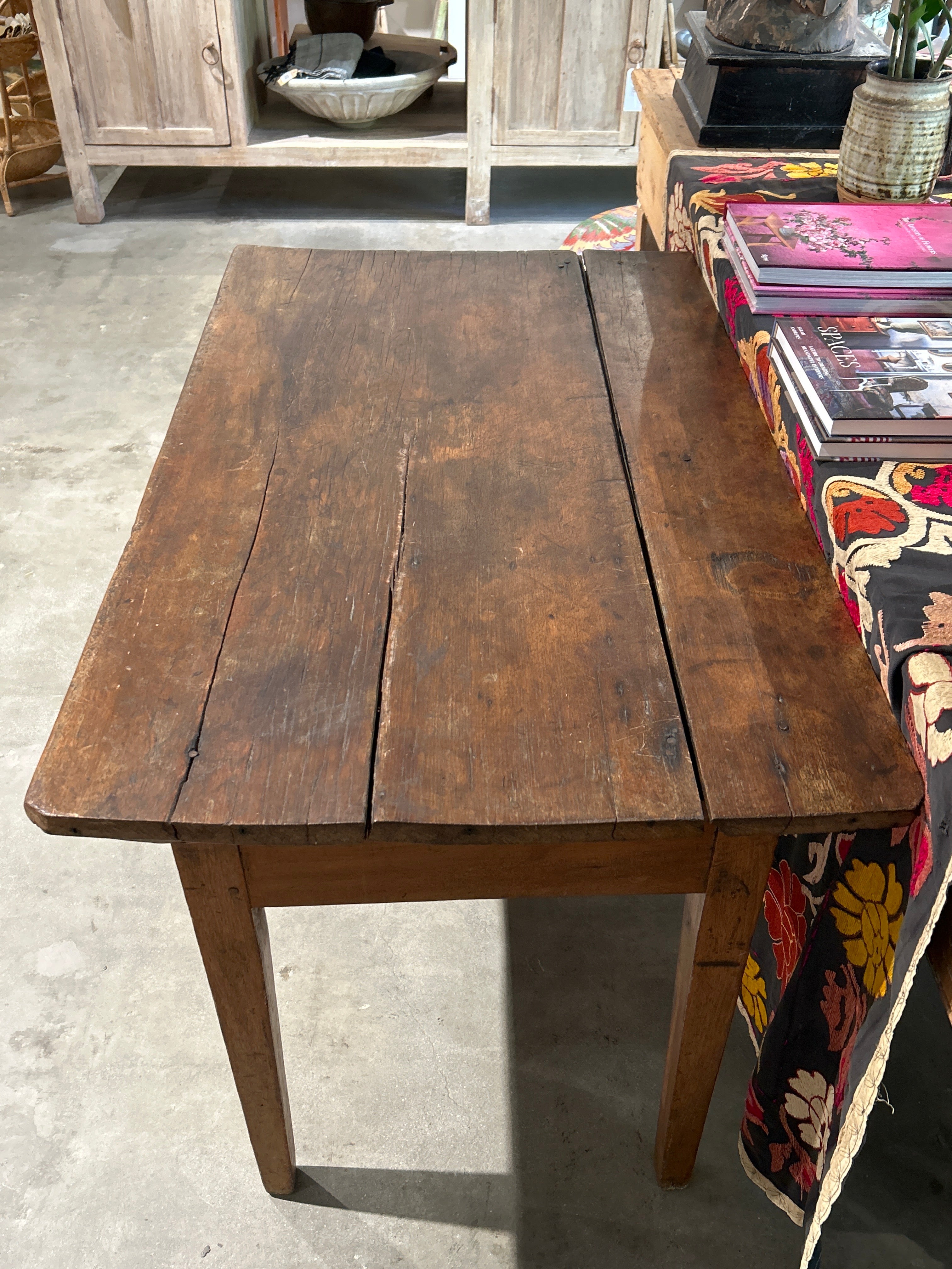 Vintage farm table