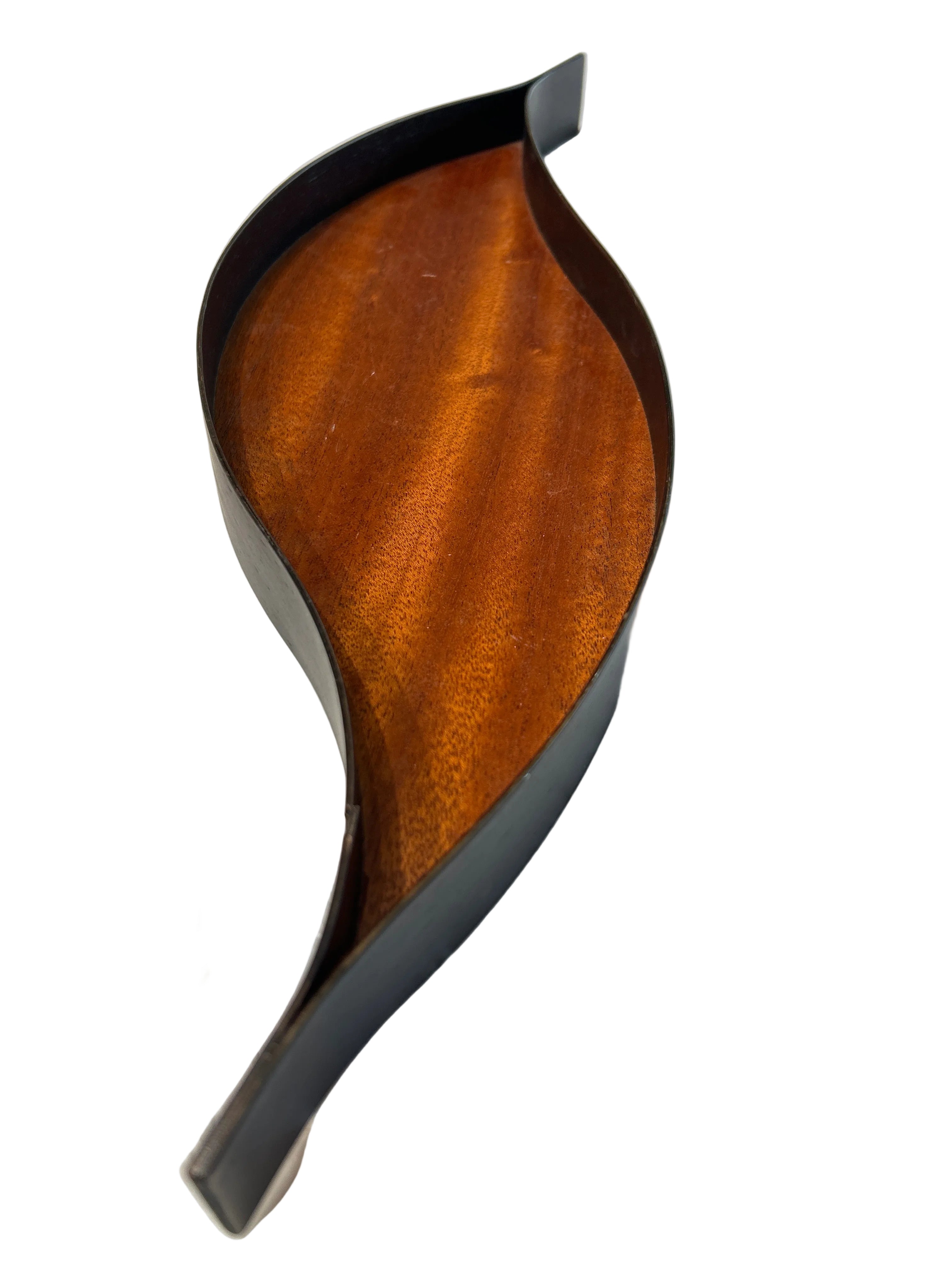 Vintage wood leaf tray