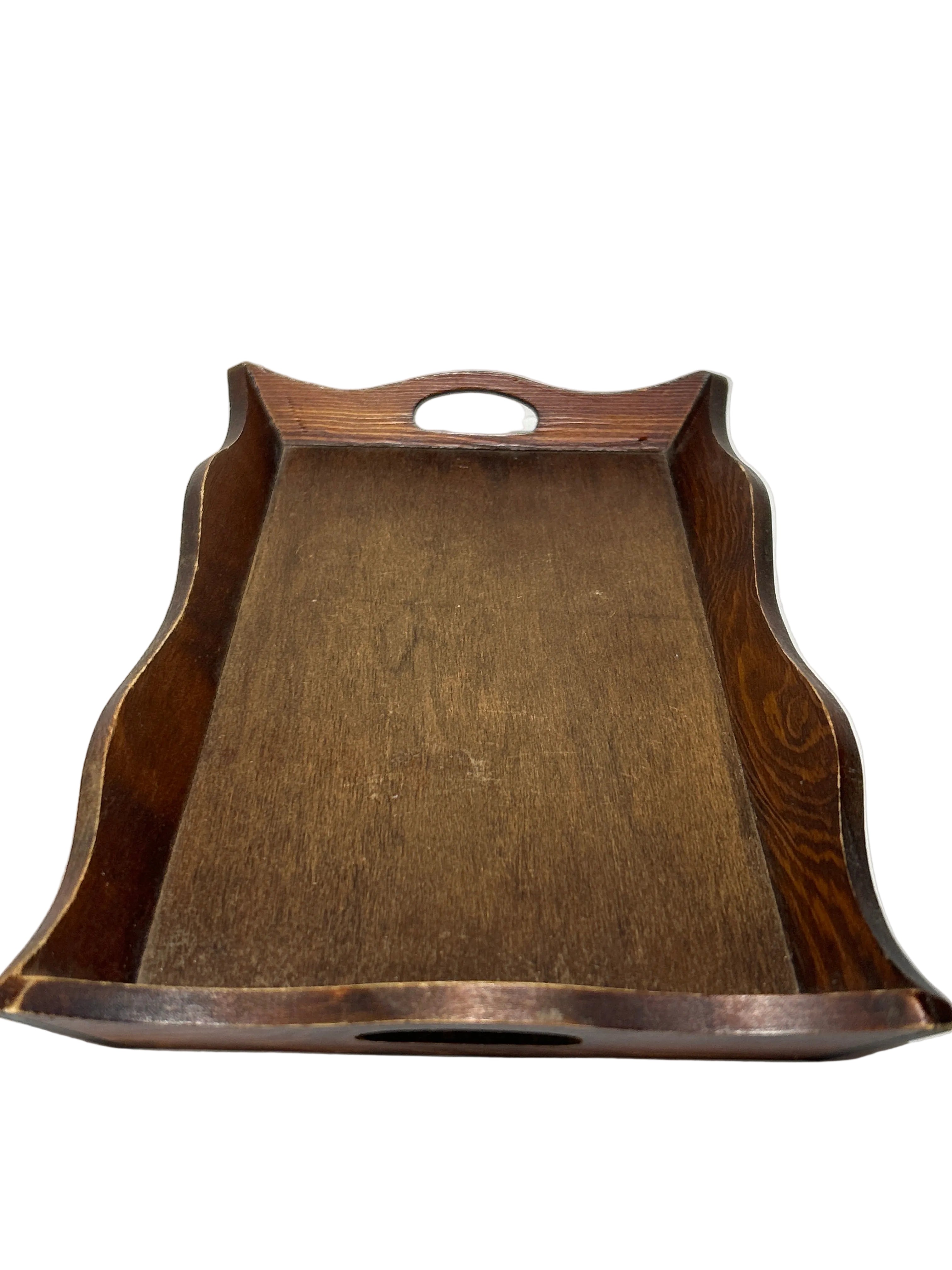 Vintage wood  tray