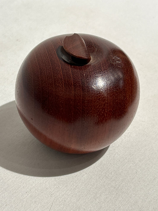 Vintage wooden apple