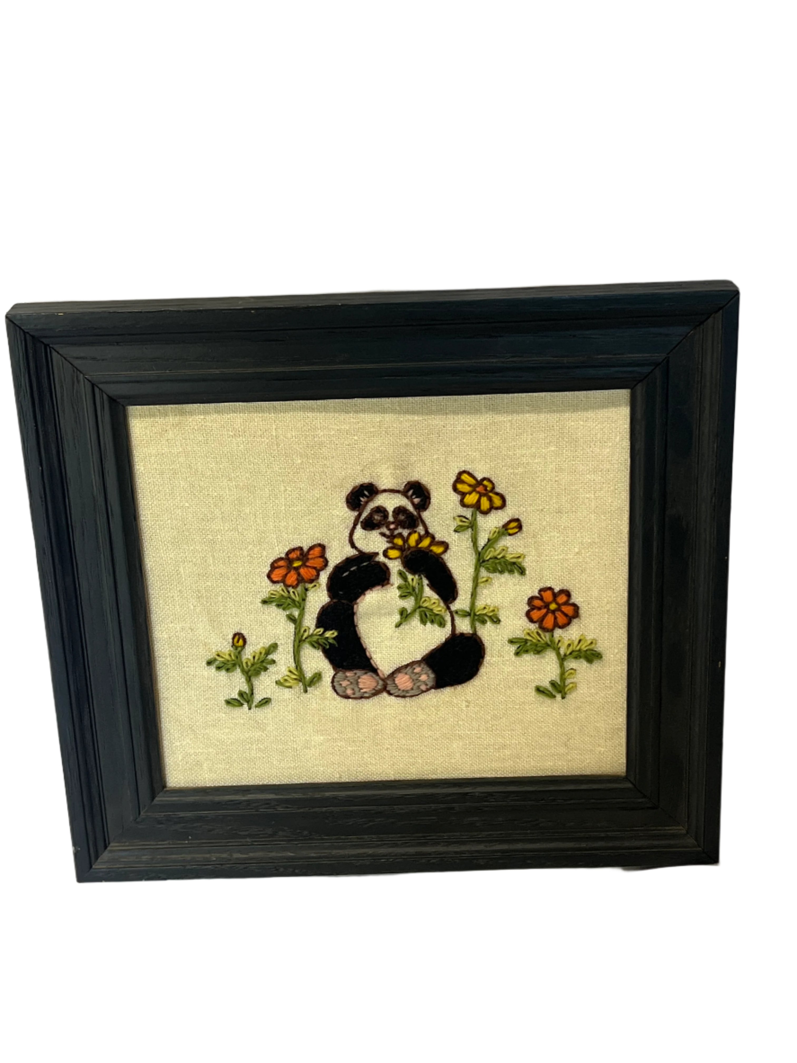Embroidered panda