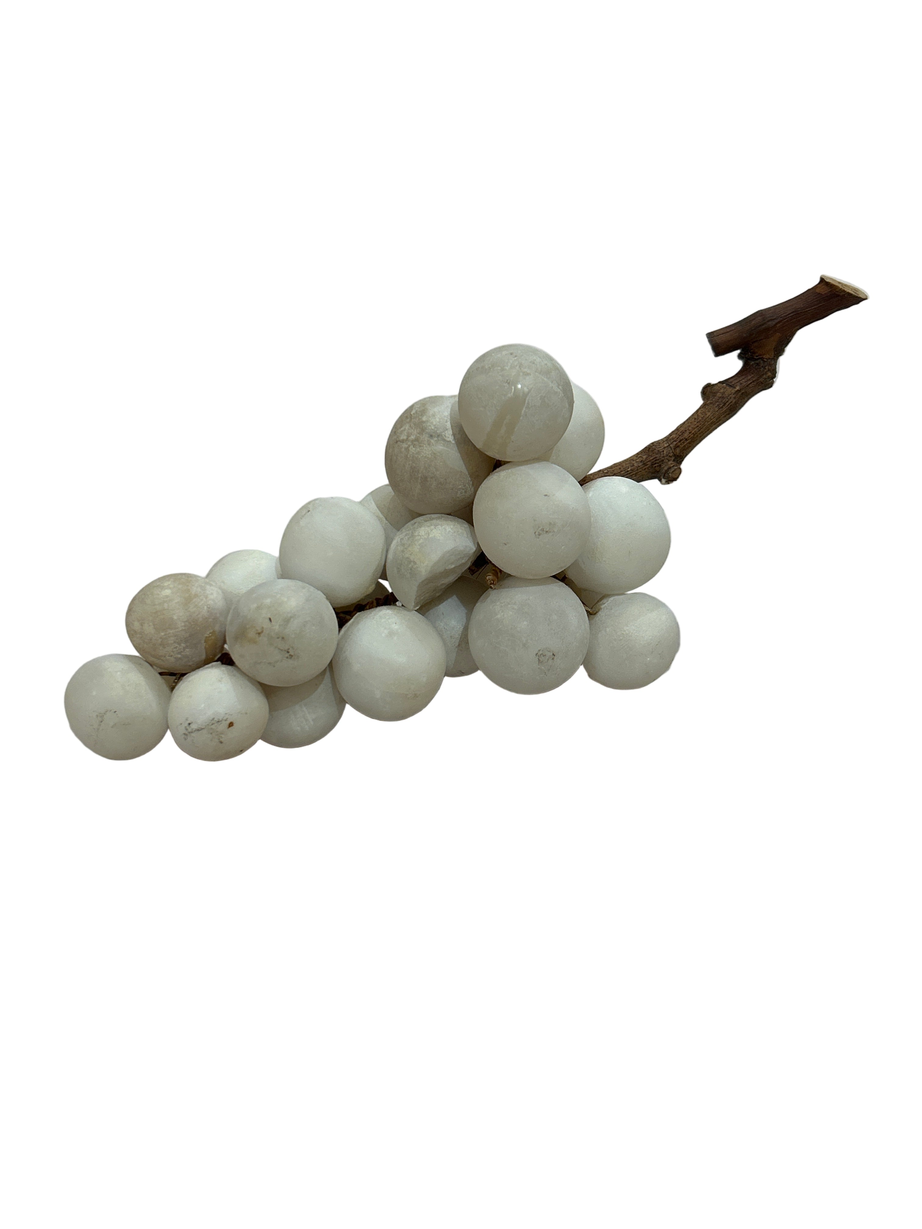 Vintage alabaster grapes