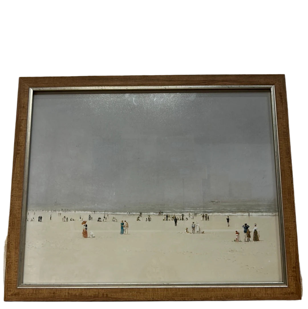Beach Print 2 Framed