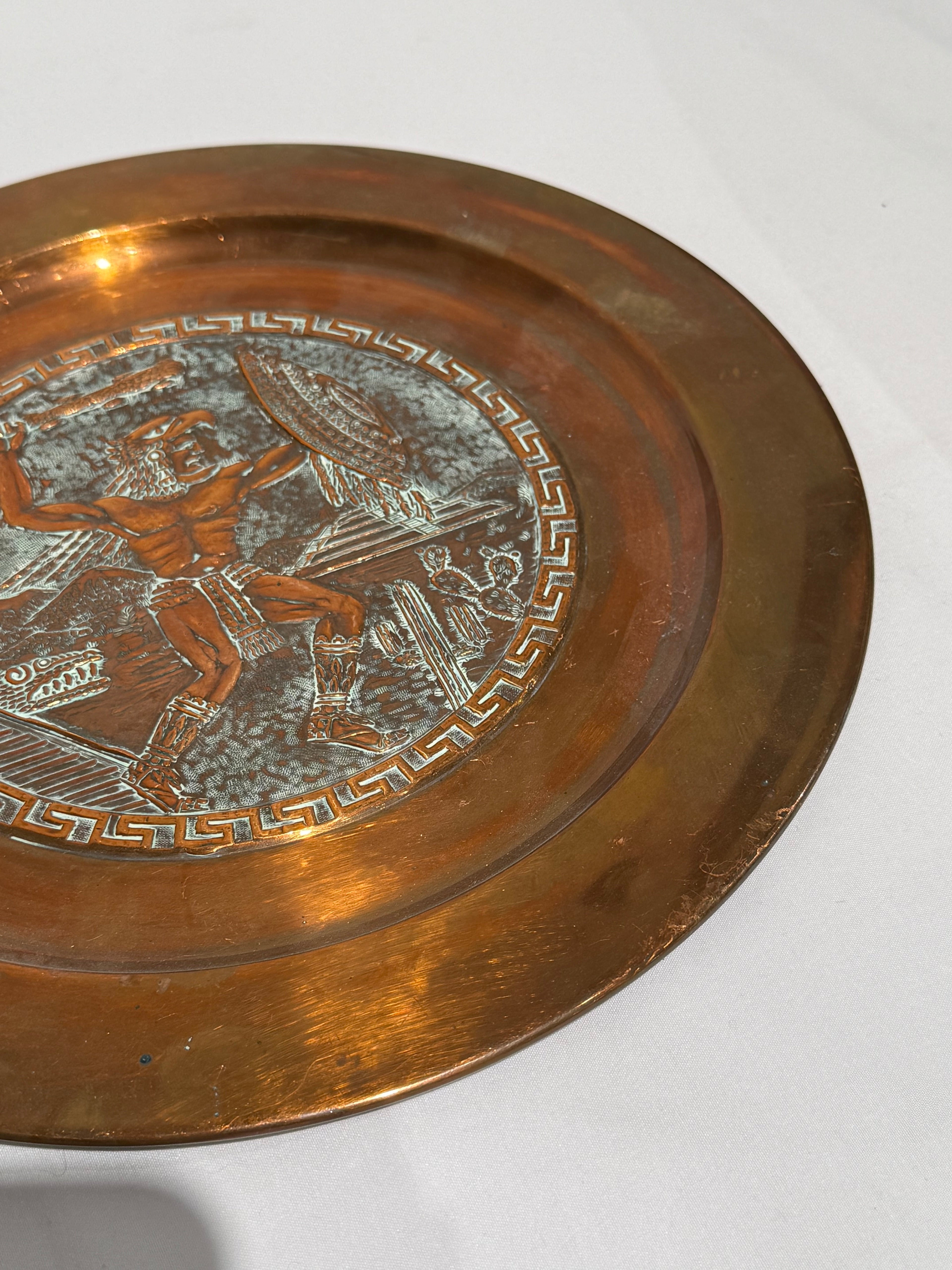 Copper detail plate