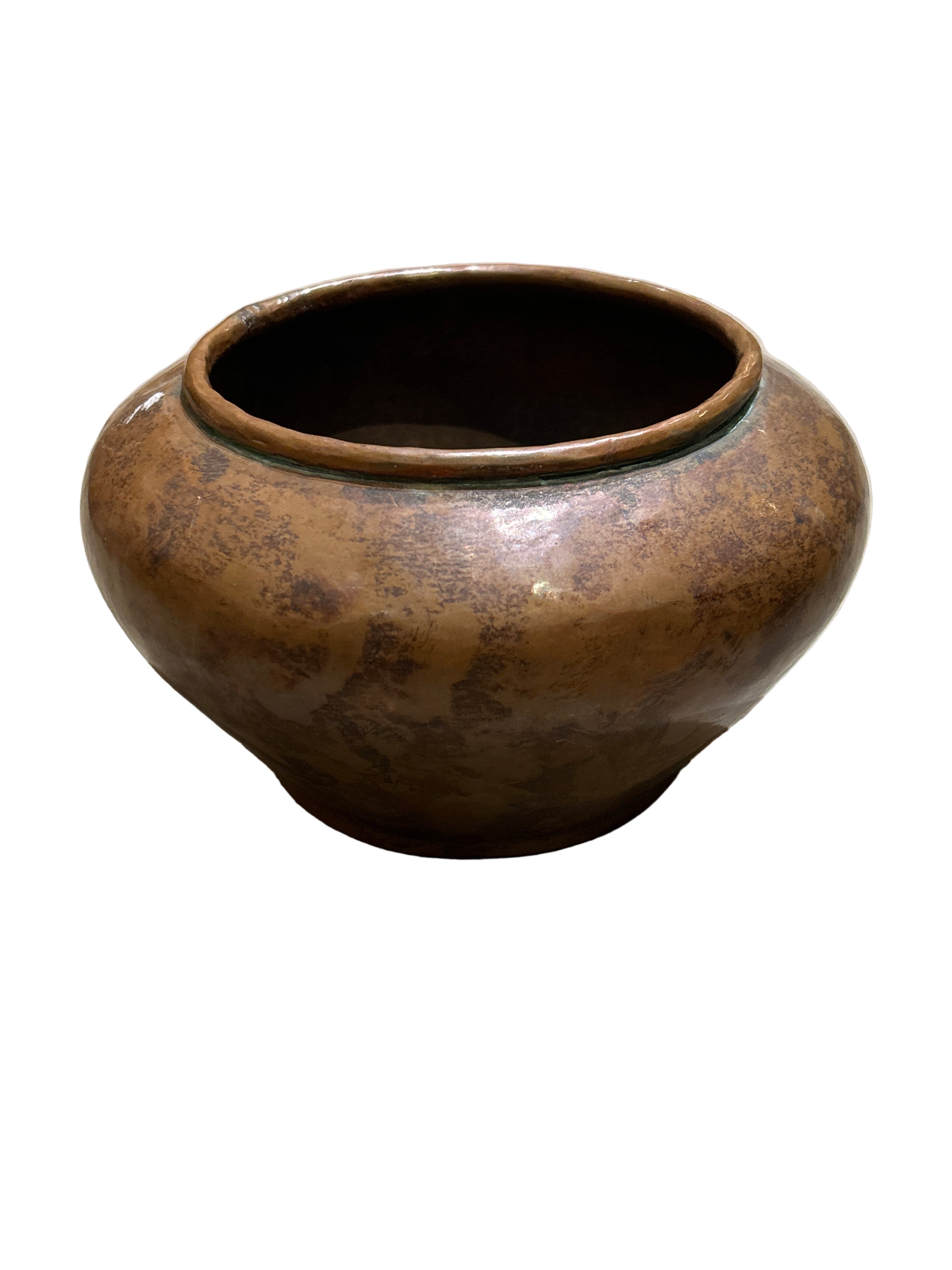 Vintage copper vessel