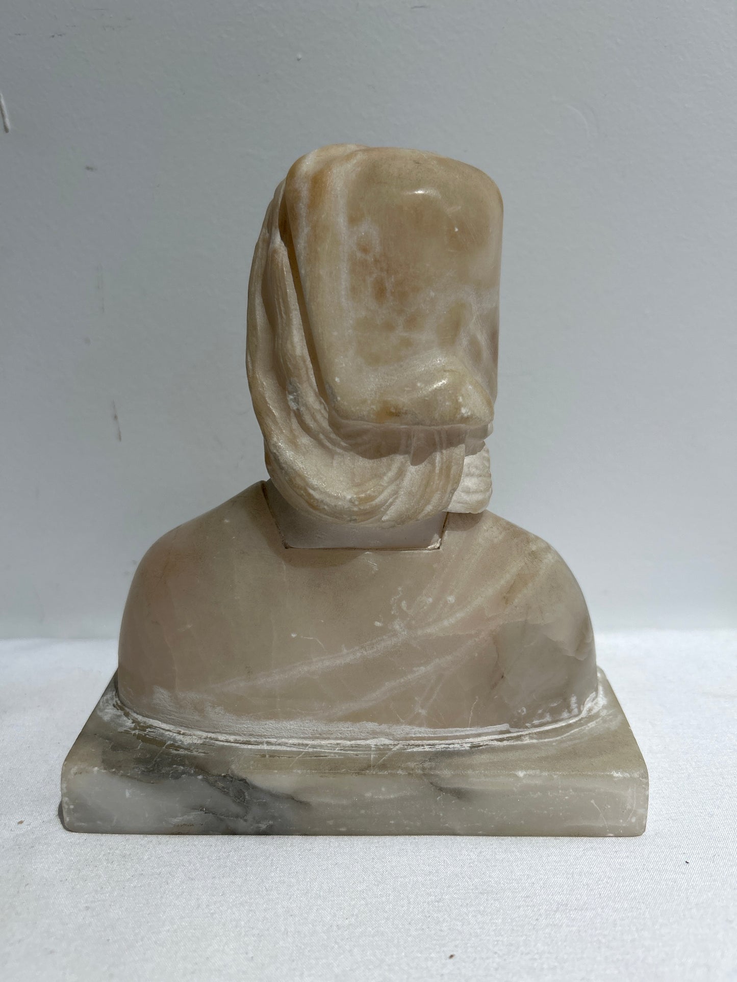 Marble Female Bust on marble base