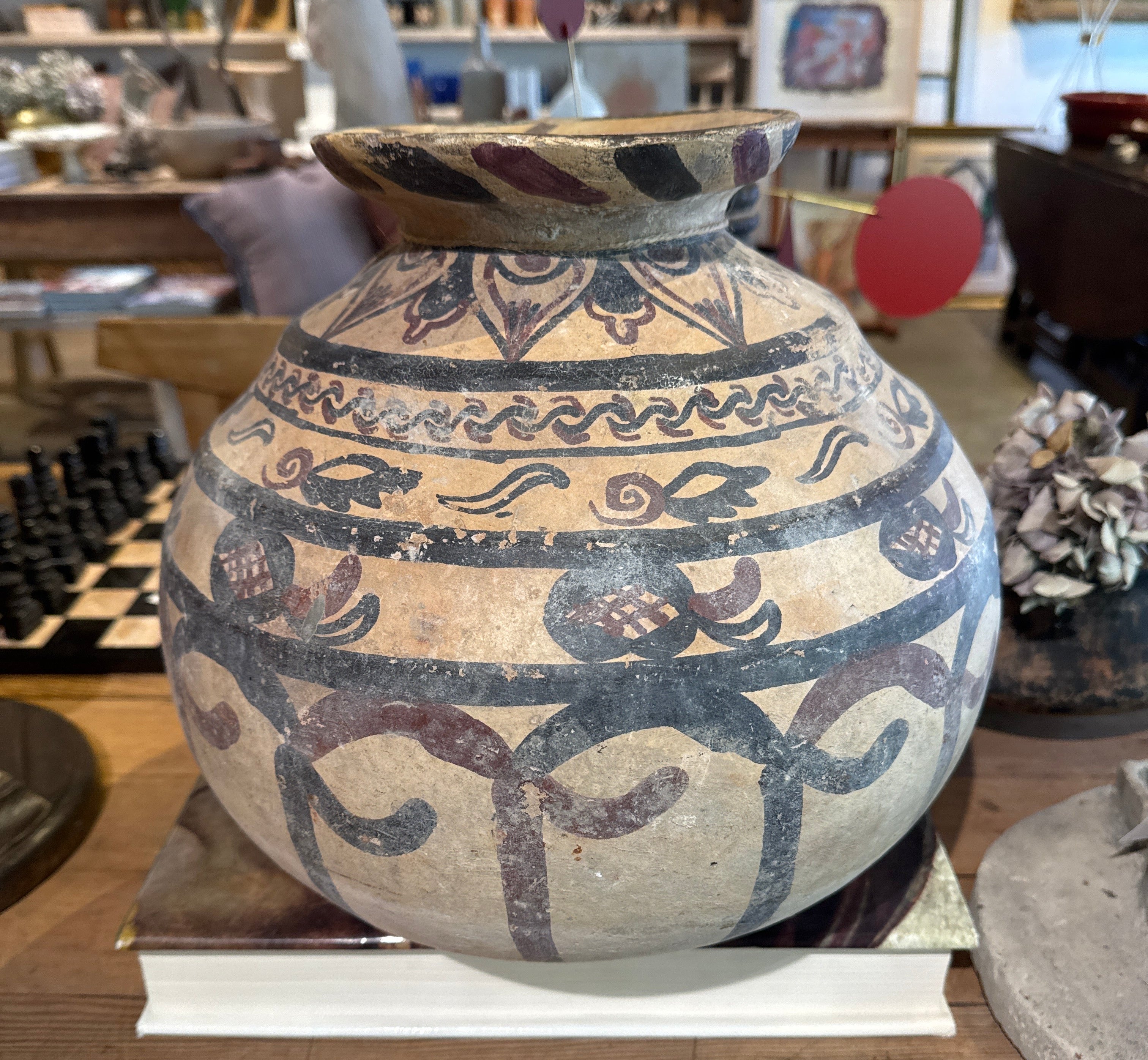 Antique Tribal Textile Dye Pot