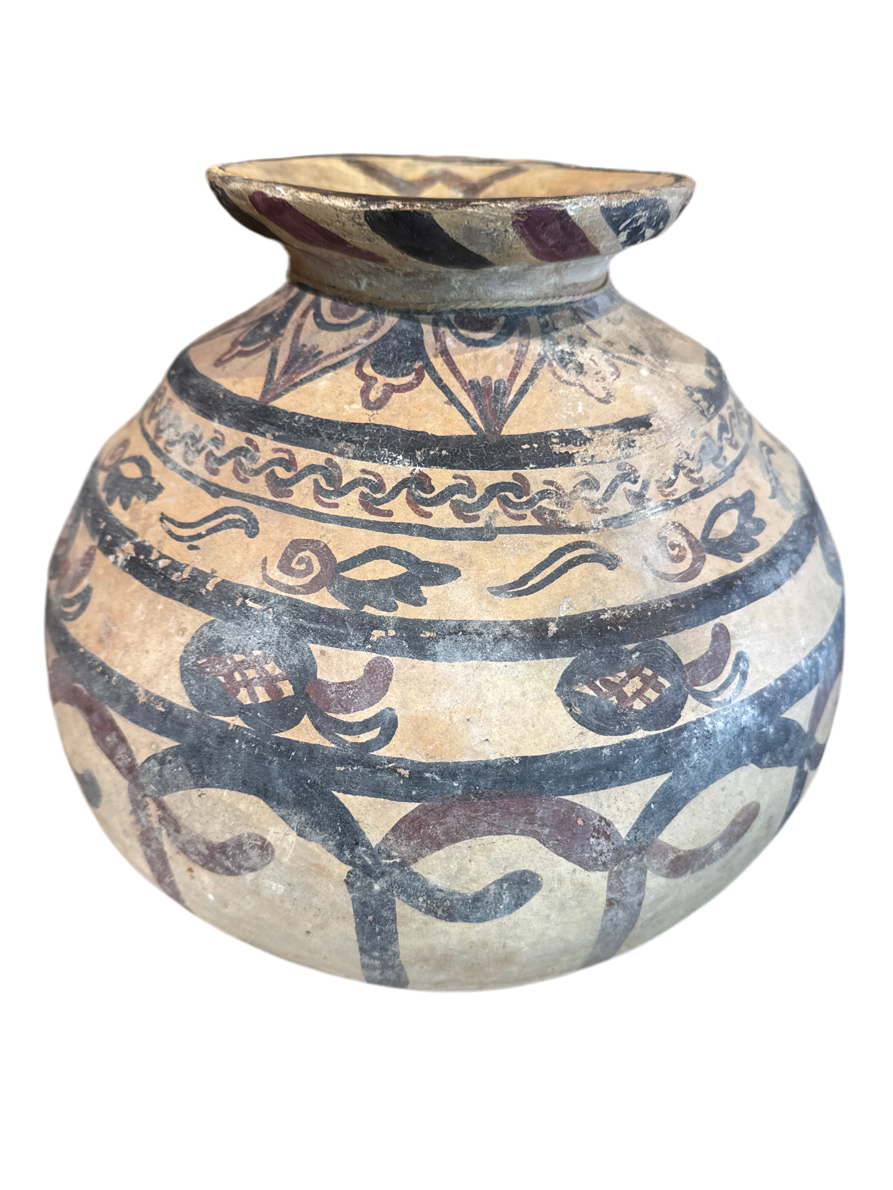 Antique Tribal Textile Dye Pot