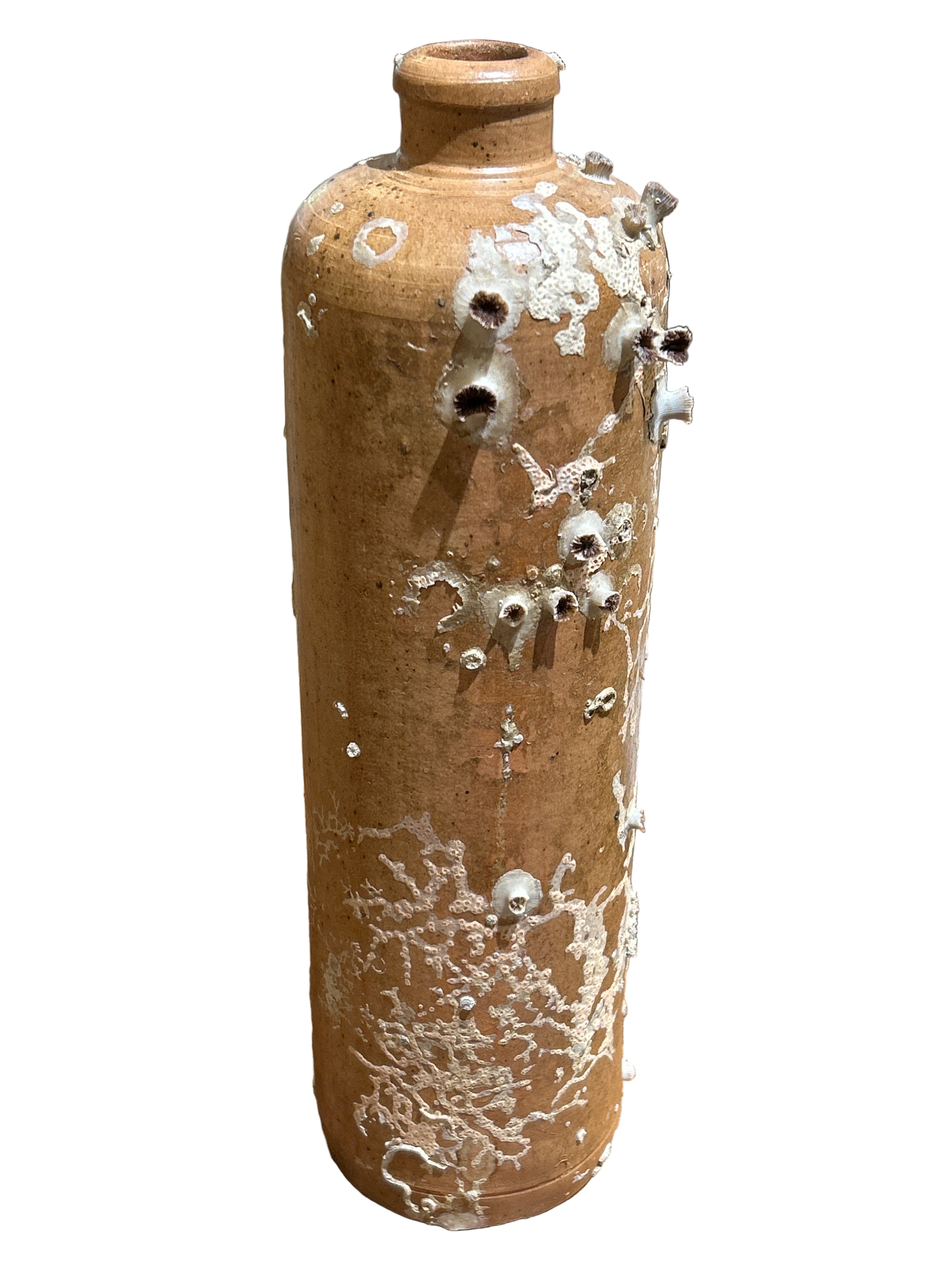 Antique Ceramic Dutch-Gin Bottle (A)