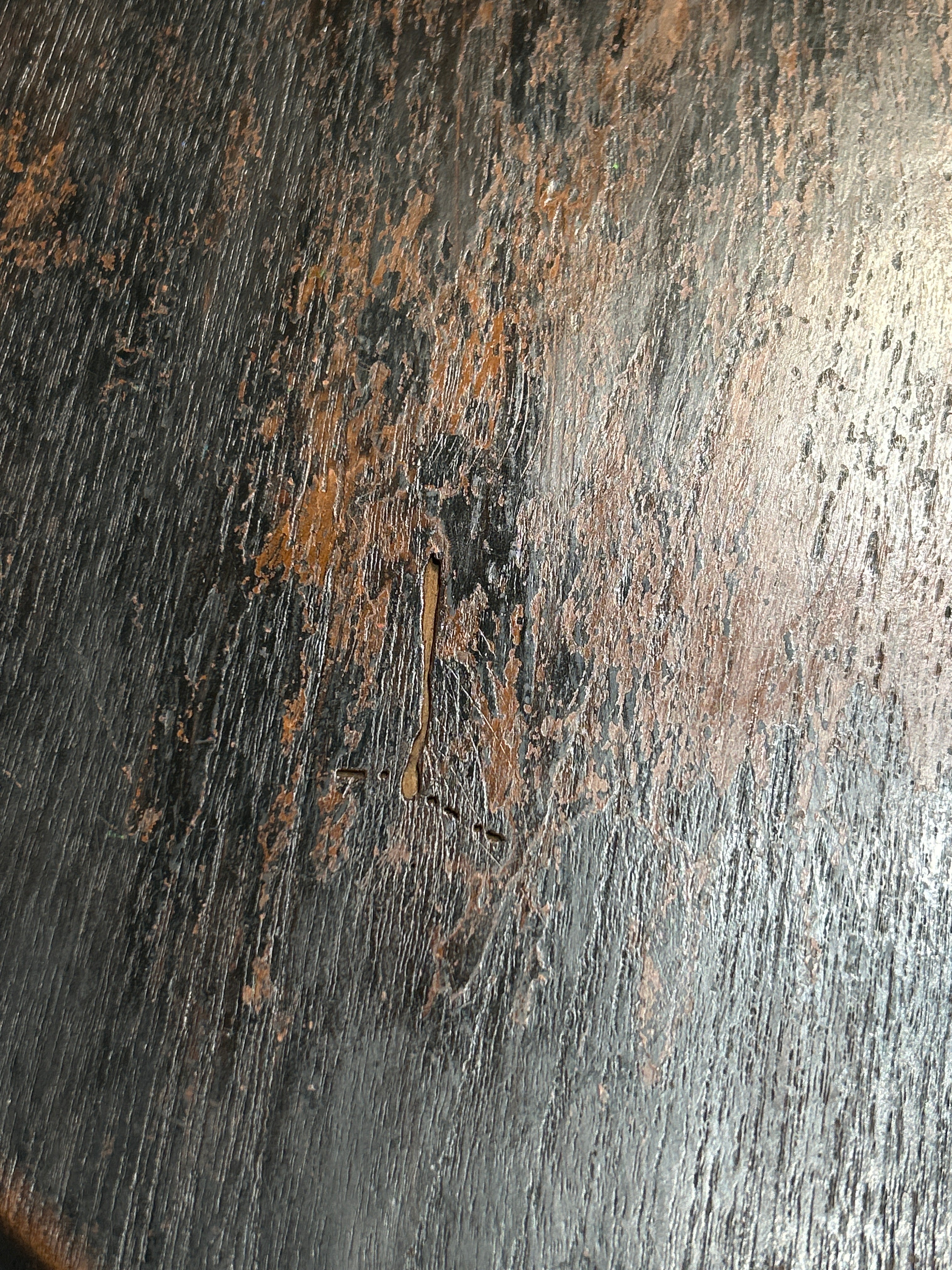 ANTIQUE OCCASIONAL TABLE.