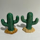 Cactus ceramic salt and pepper shakers