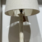 Marble Lamp with white shade