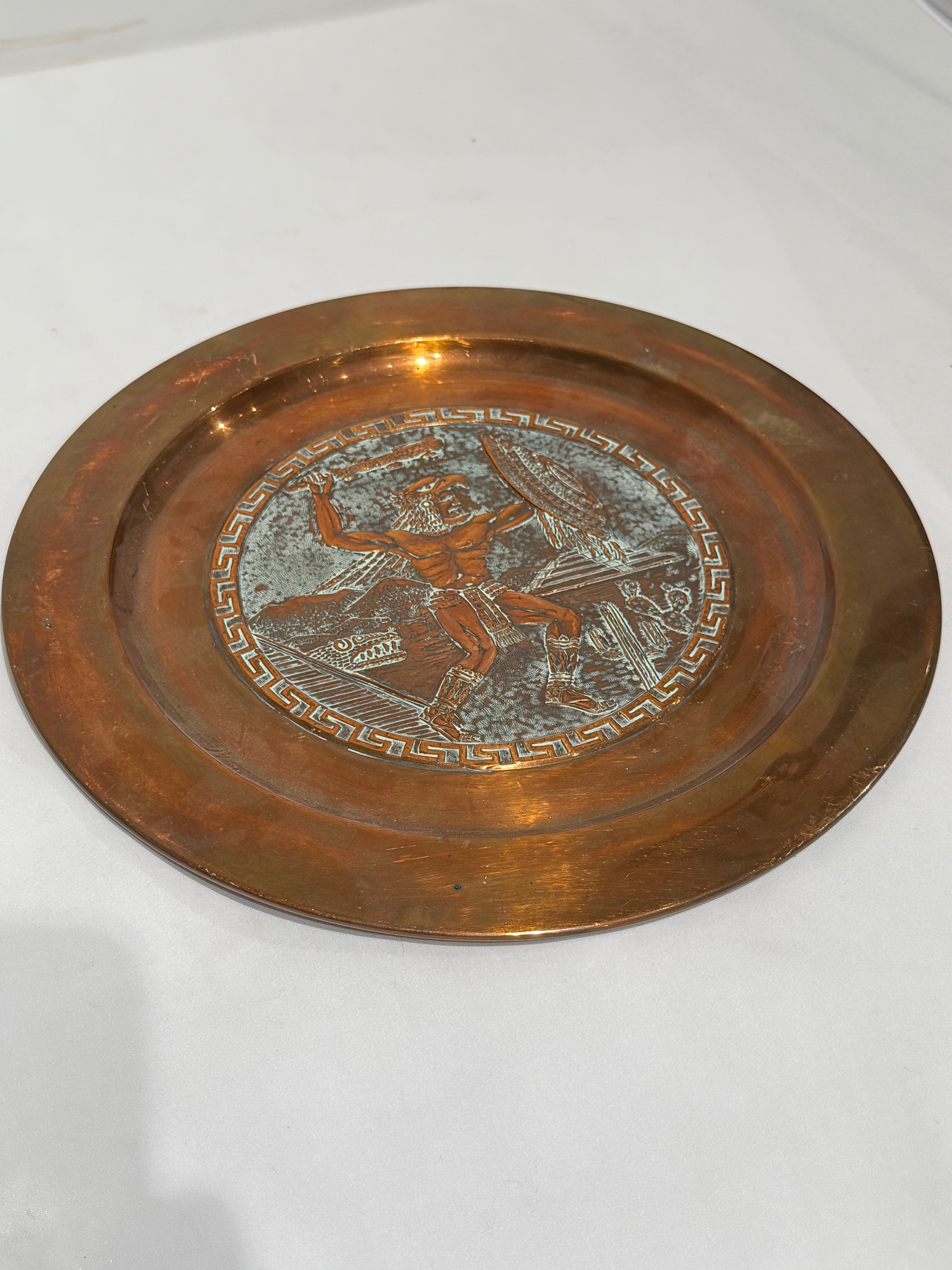 Copper detail plate