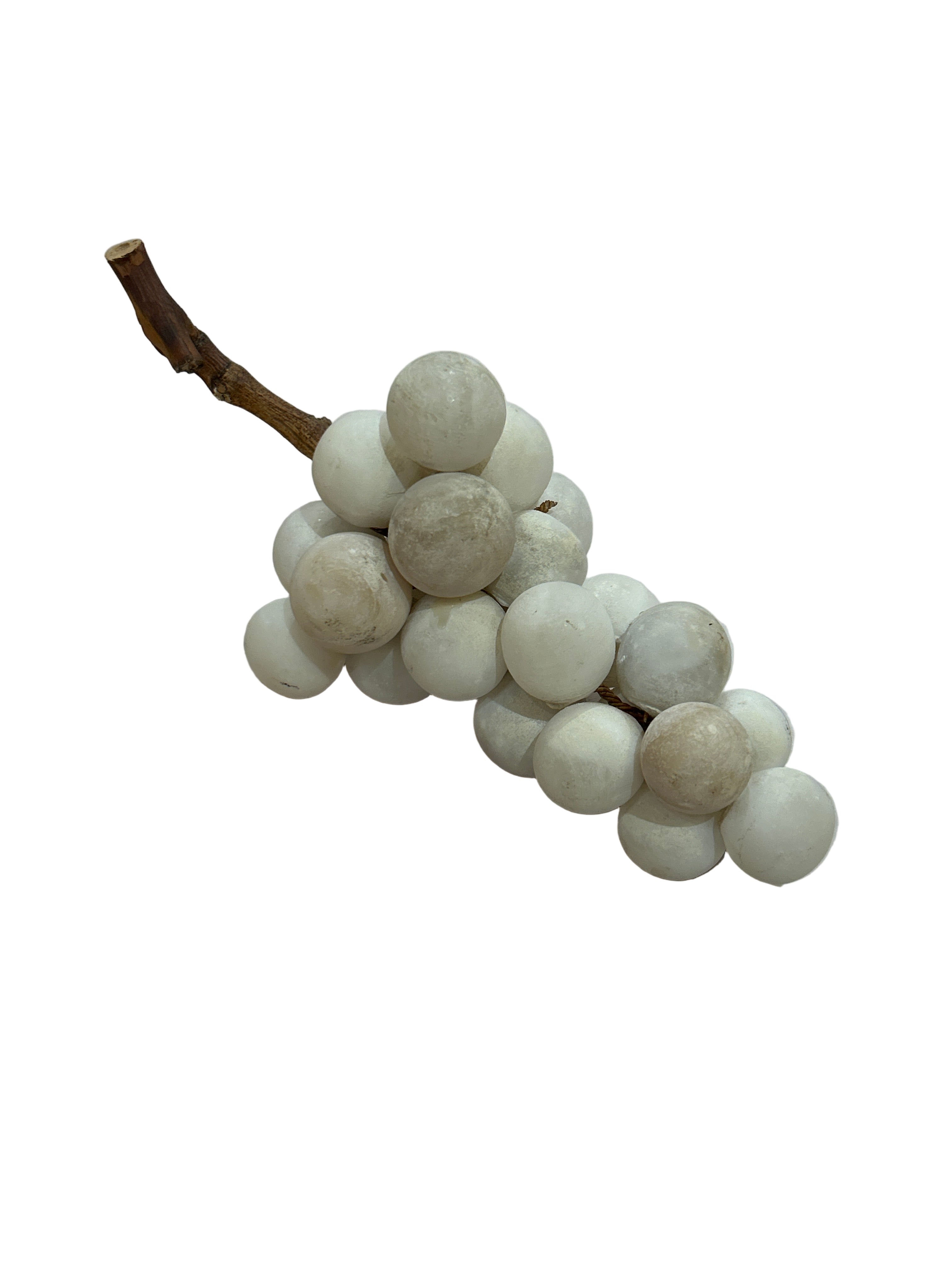 Vintage alabaster grapes