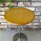 Vintage wood and metal accent table