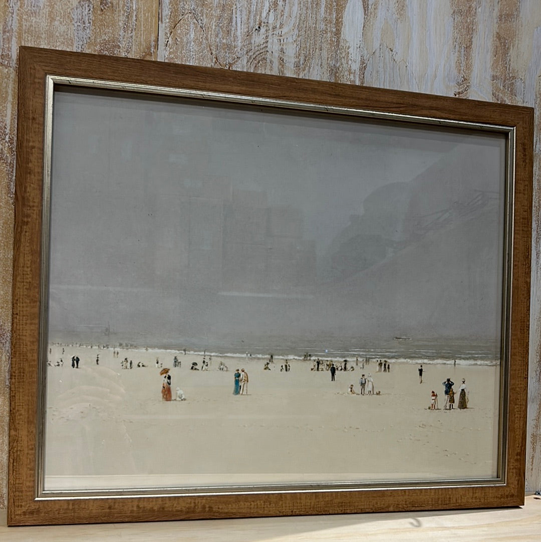 Beach Print 2 Framed