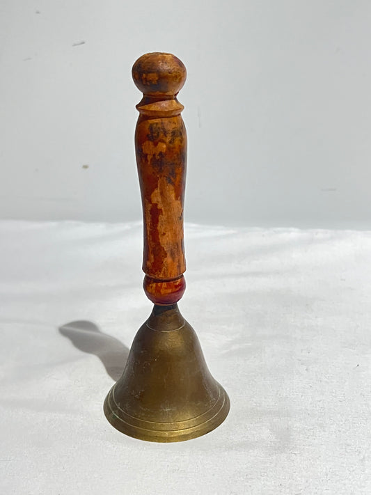 Small wood handle bell