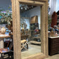 Vintage carved wood mirror