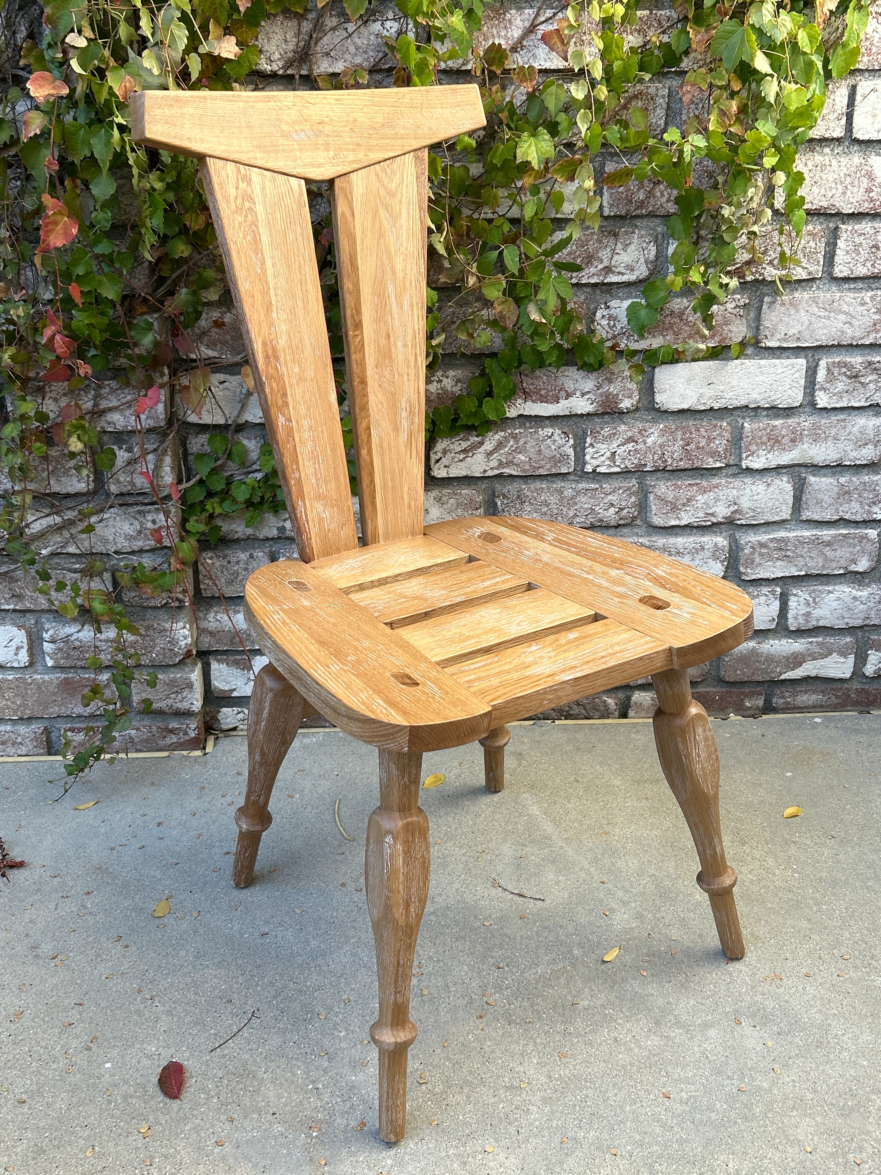 Rustic dining chair