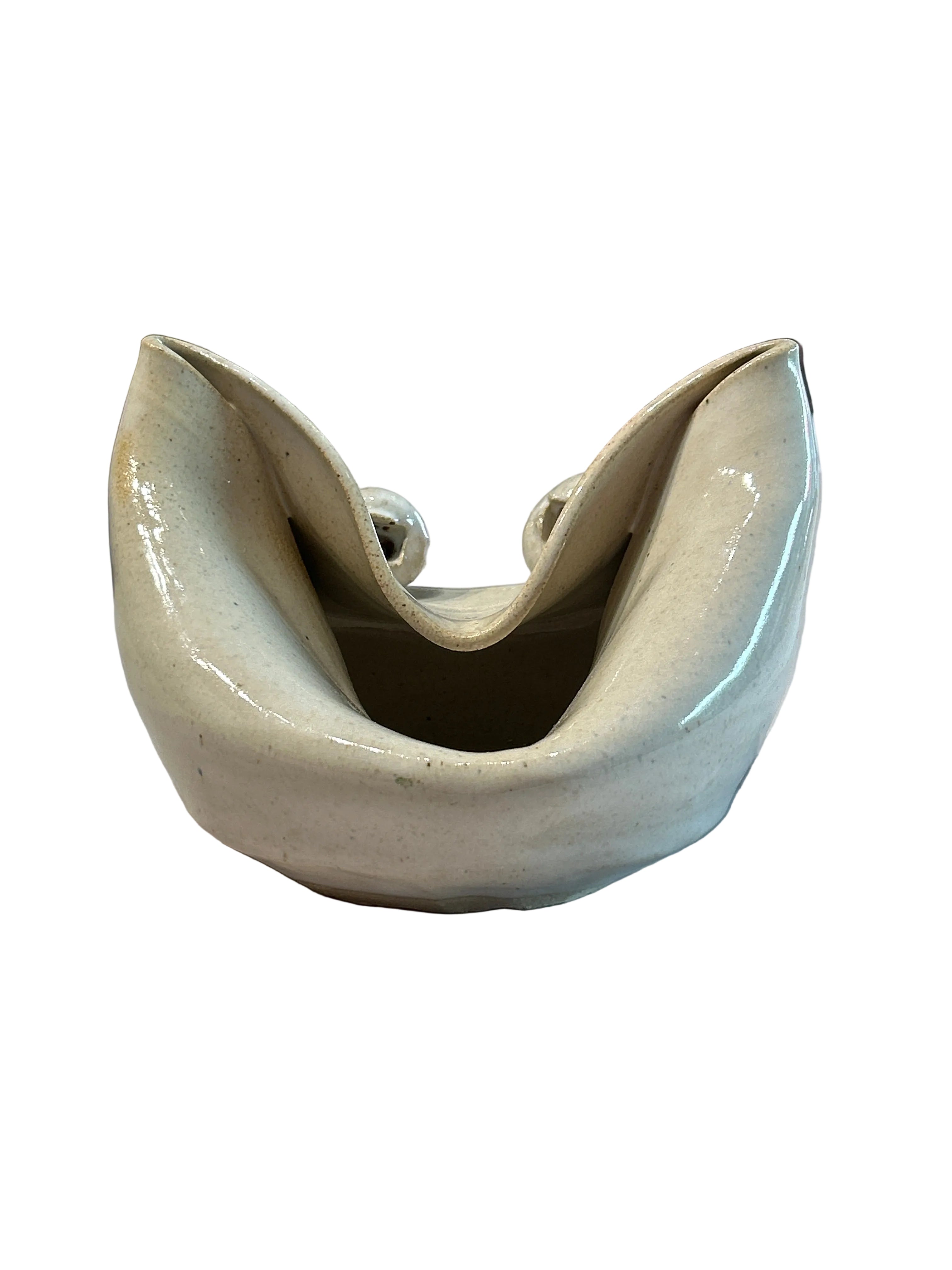 Vintage MCM abstract pottery