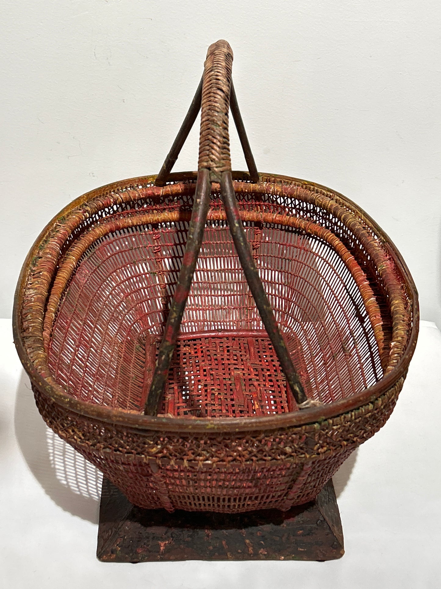 ANTIQUE CEREMONIAL BASKET