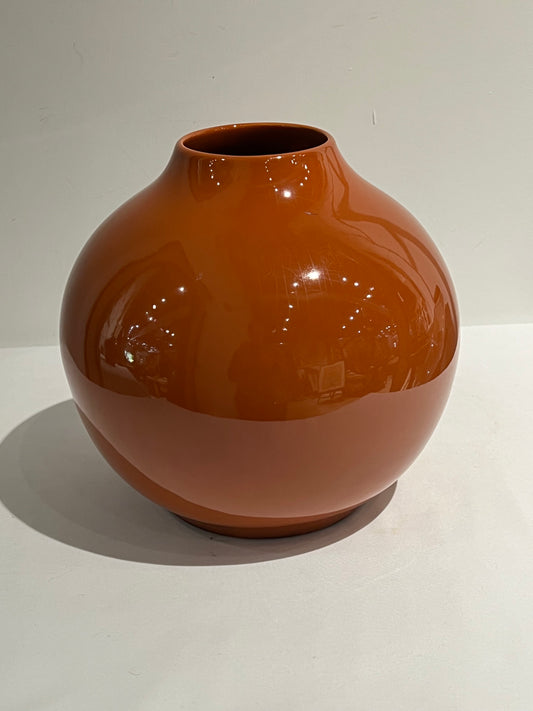 Rust color vase