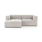 Langham Channeled 2-Piece Sectional (Left Arm Facing)