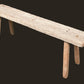 SINGLE SLAB TEAK HARDWOOD BENCH