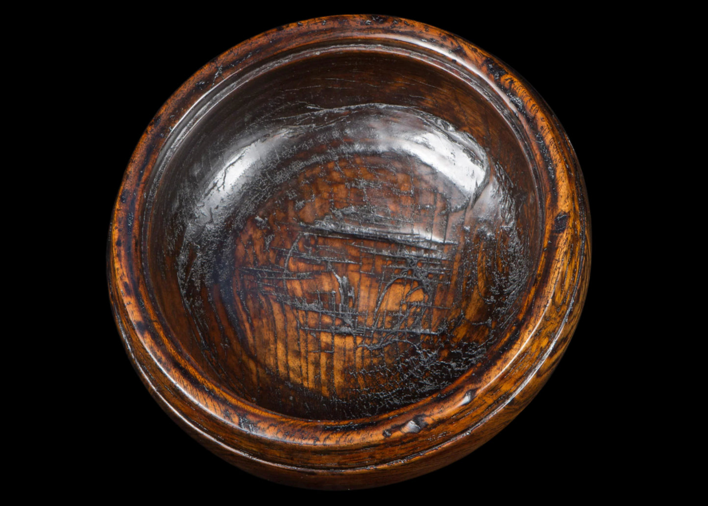 Antique Circular Betel-Nut Bowl