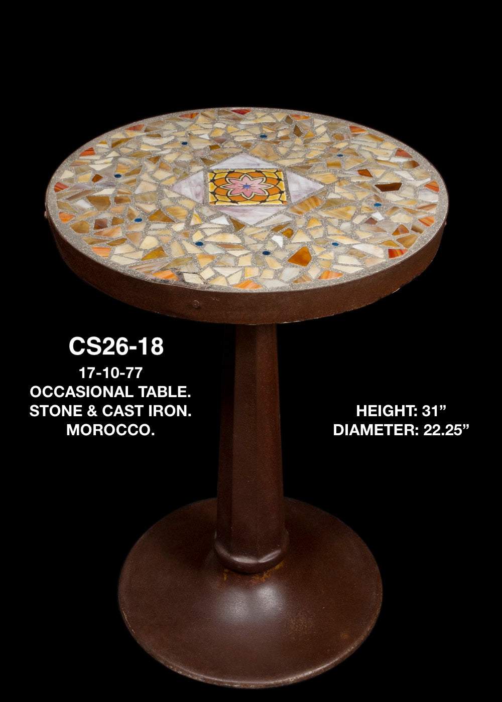 Occasional Table Mosaic