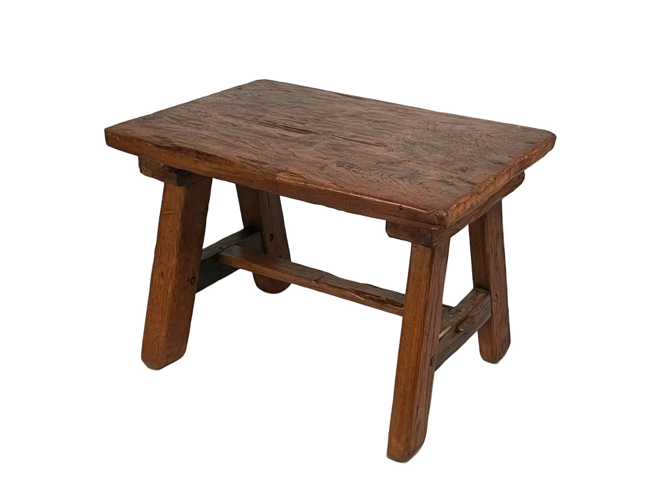 ANTIQUE VILLAGE STOOL.