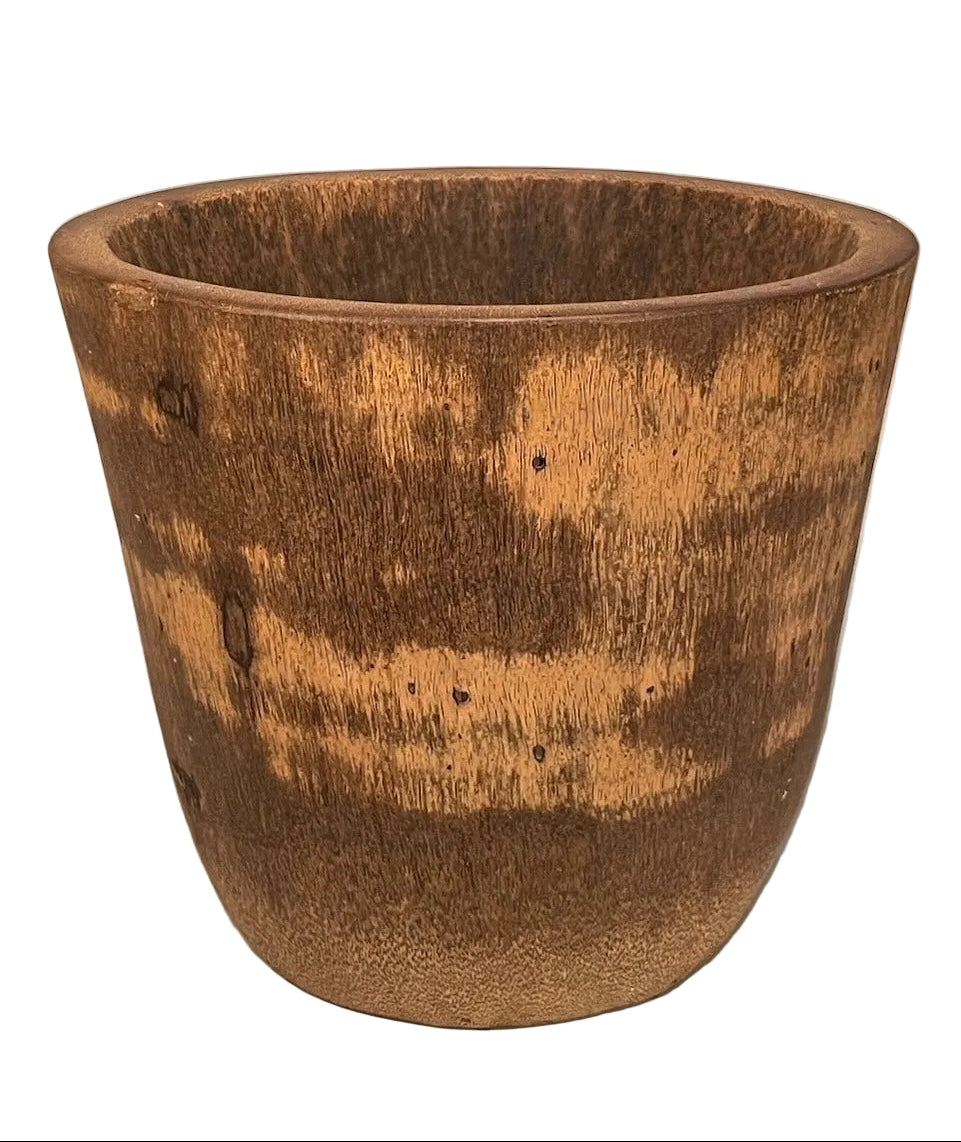 PALM WOOD VESSEL / PLANTER.