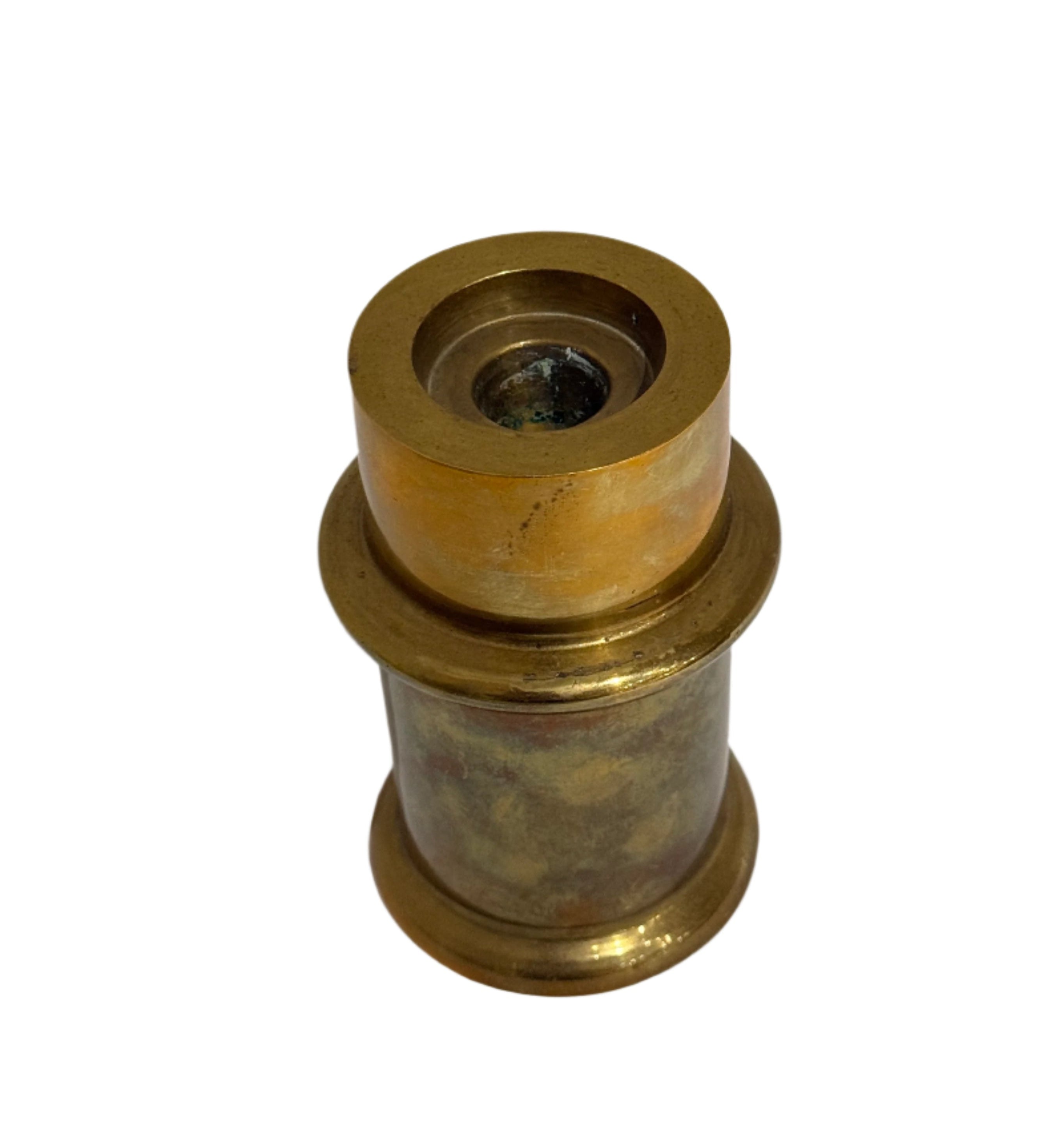 Brass candlestick holder