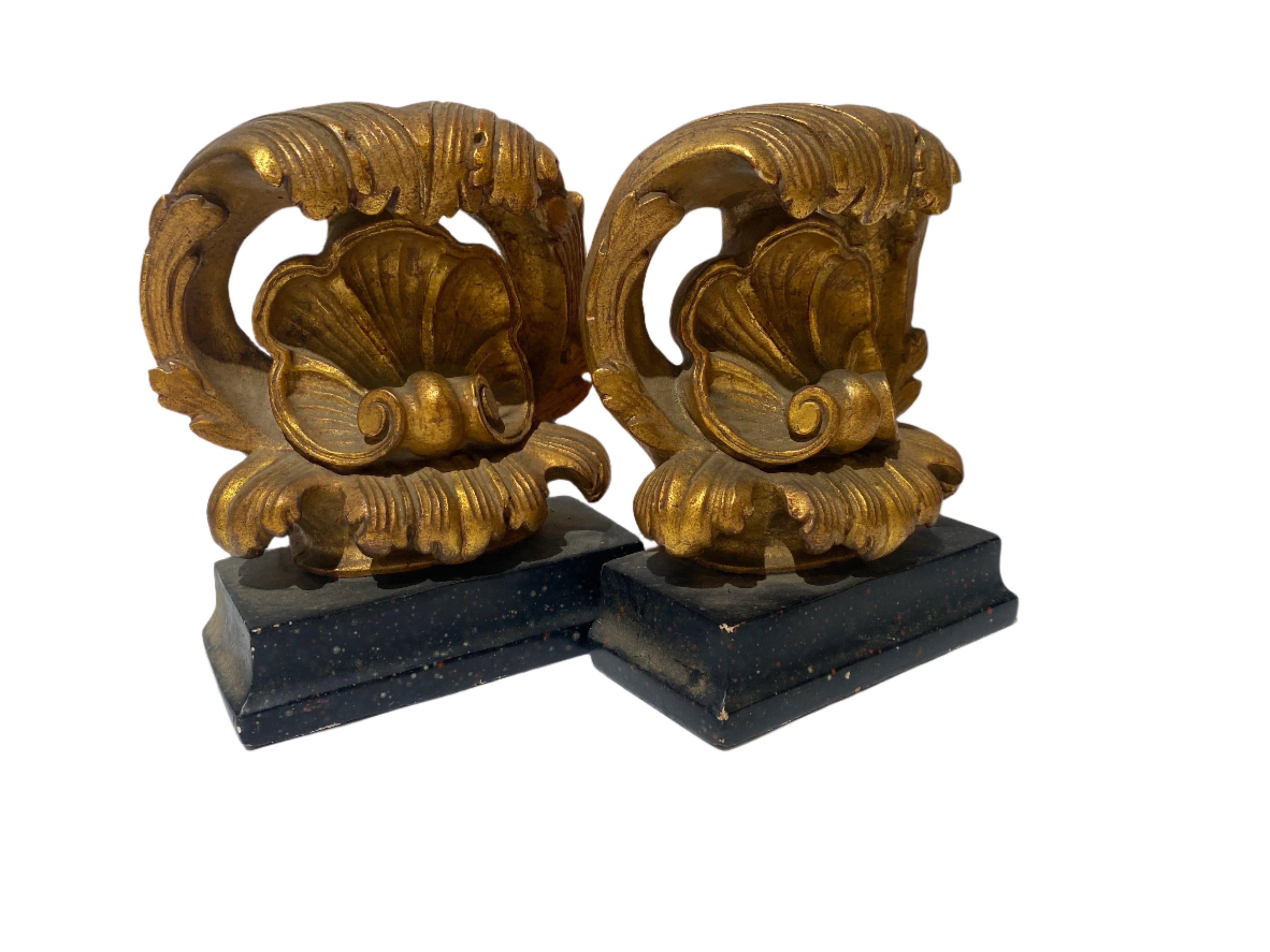 Brass bookends set of 2