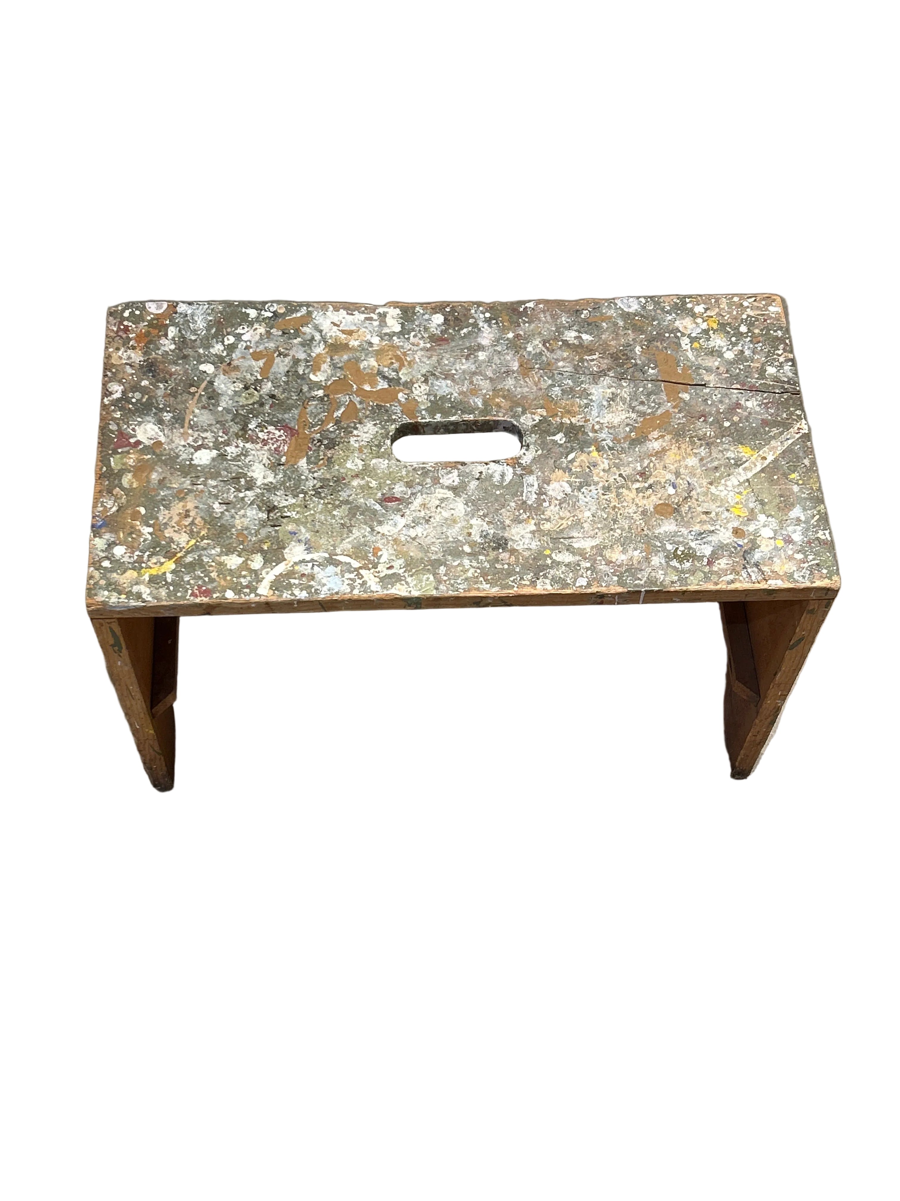 Vintage painter’s stool