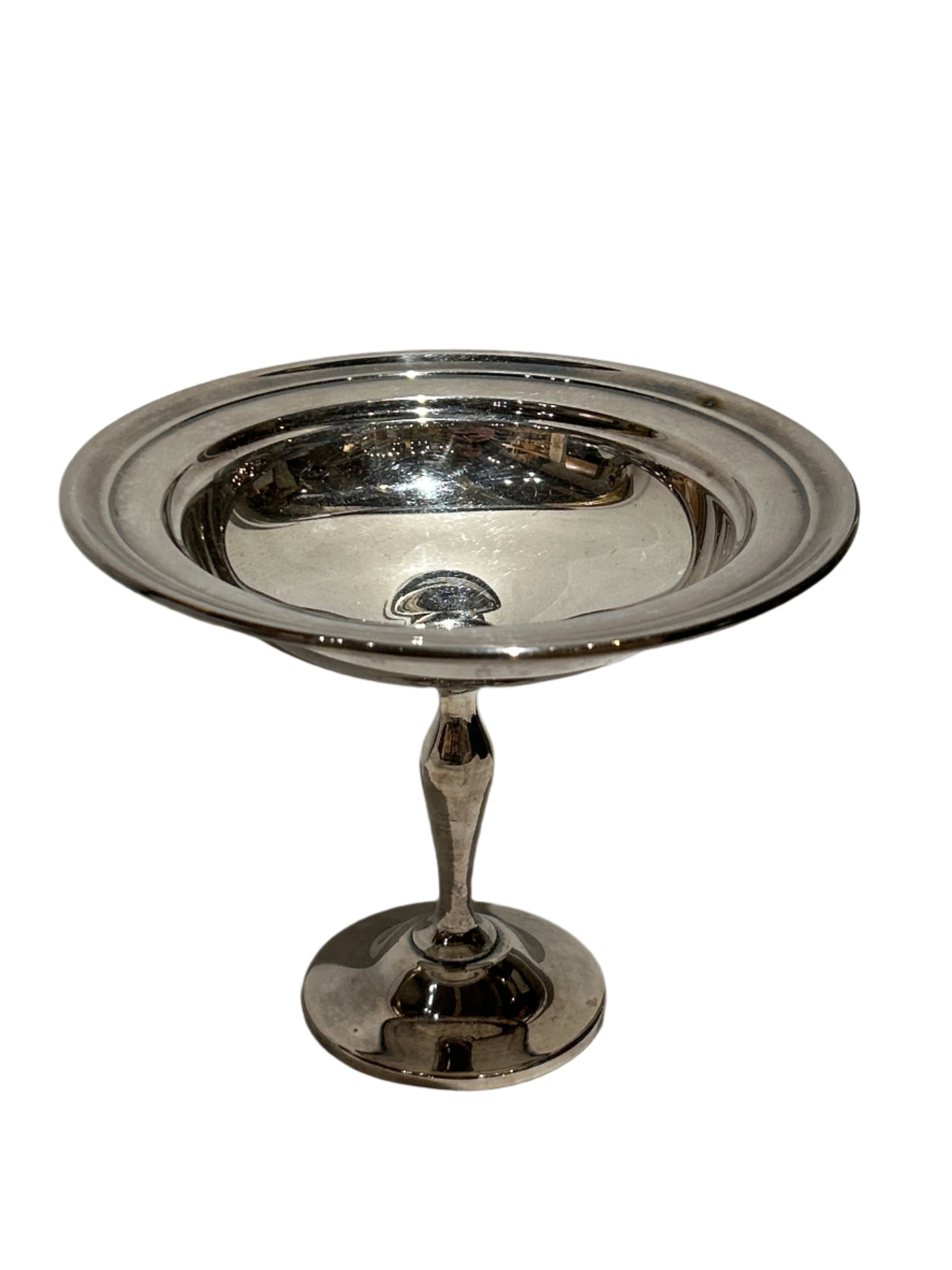 Small silver pedestal
