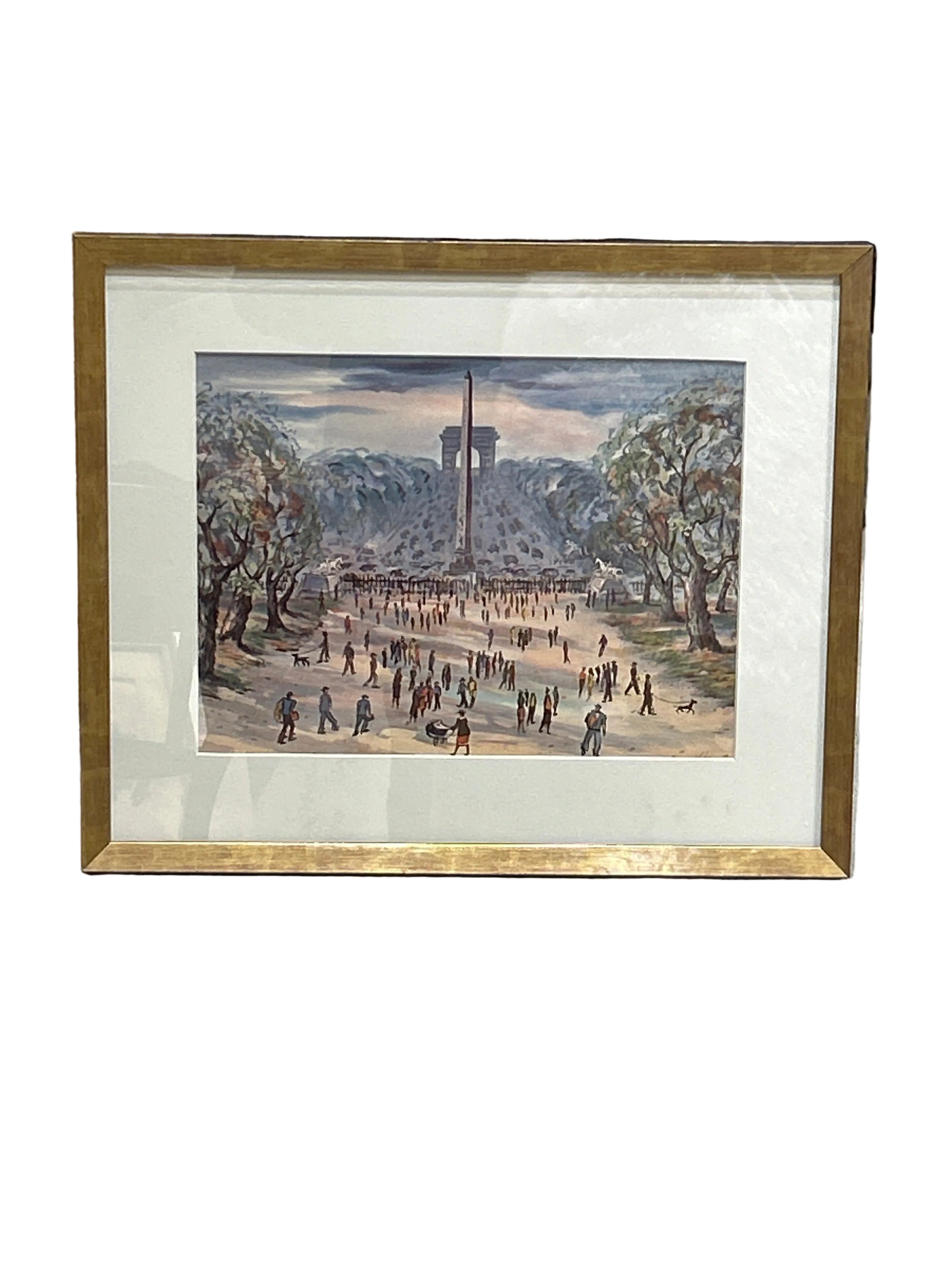 Tuileries Garden Print