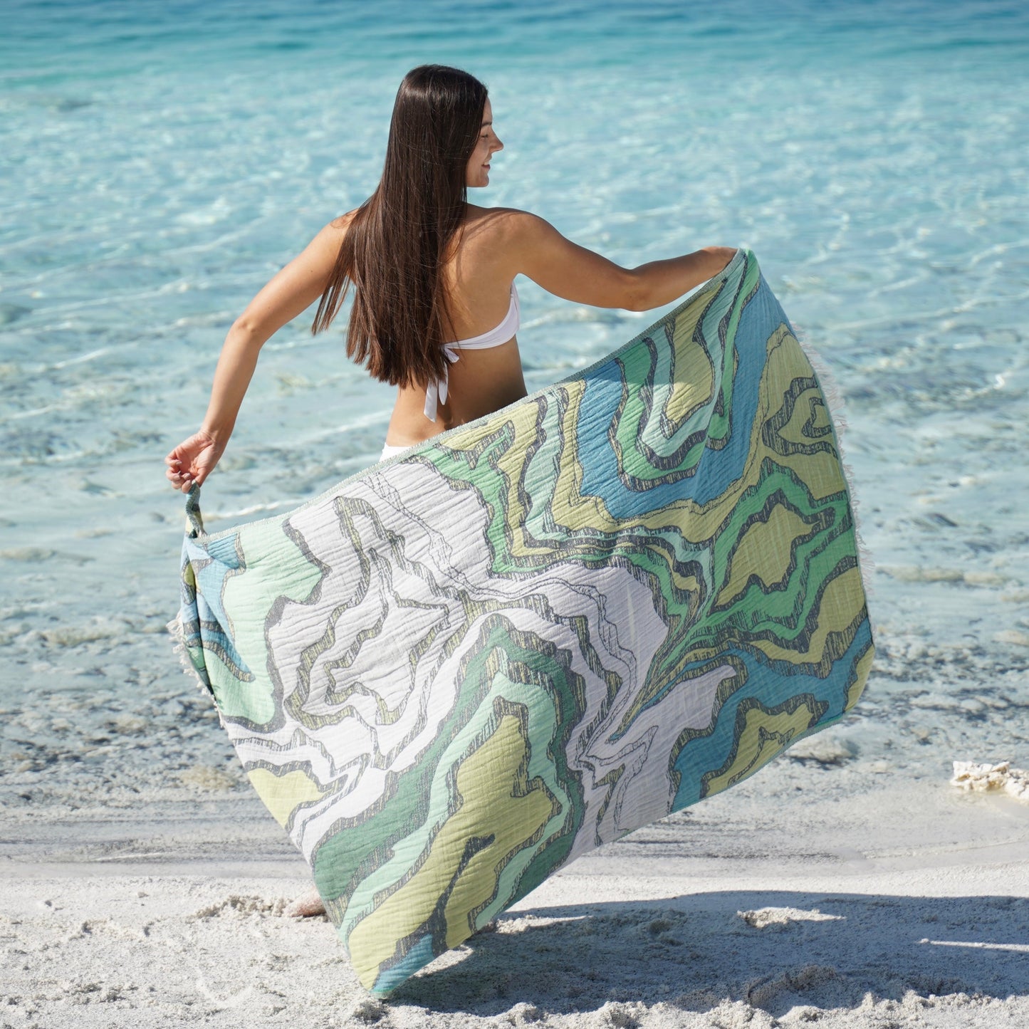 Mai Turkish Beach Towel