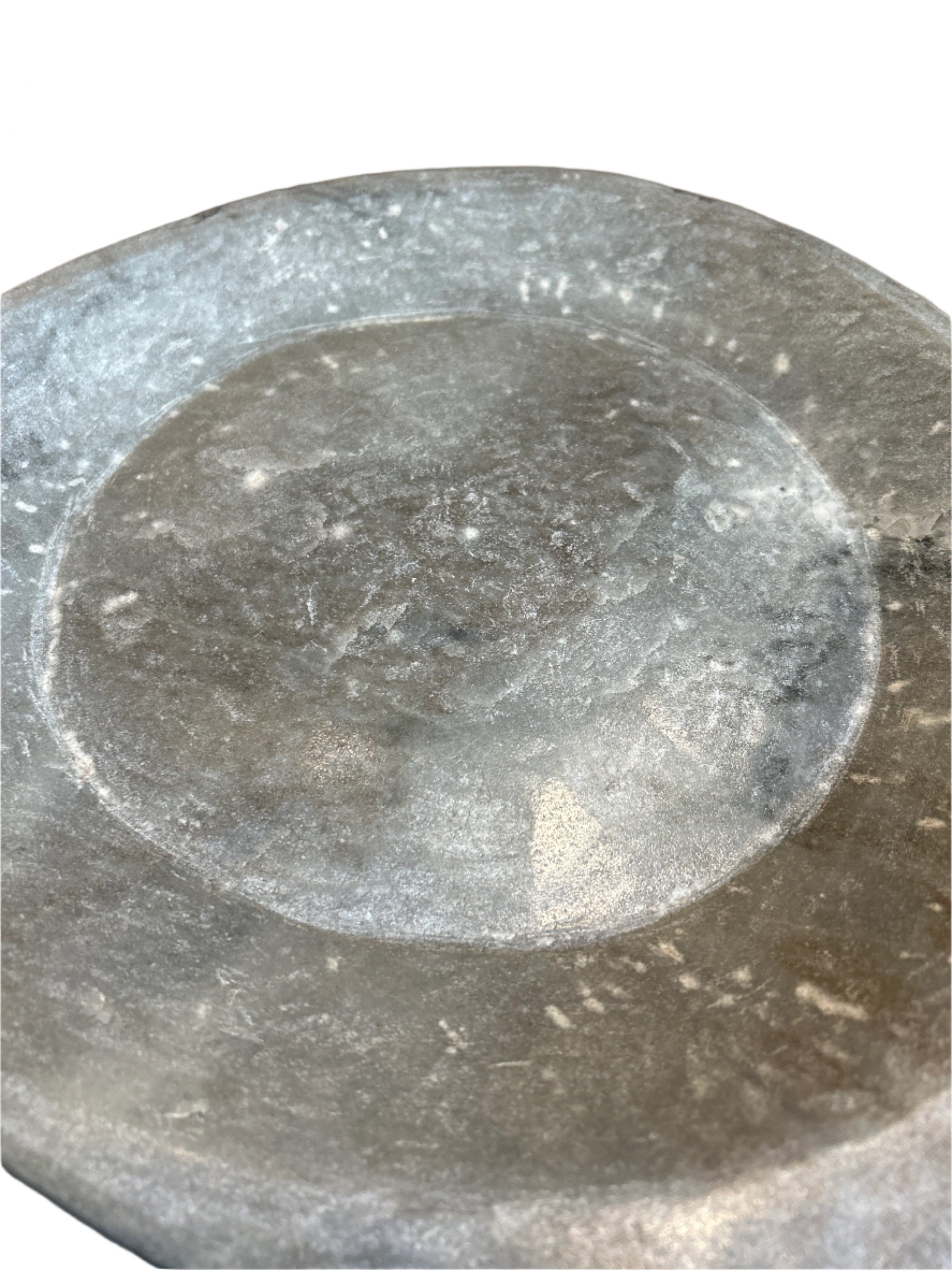 Vintage handled marble tray