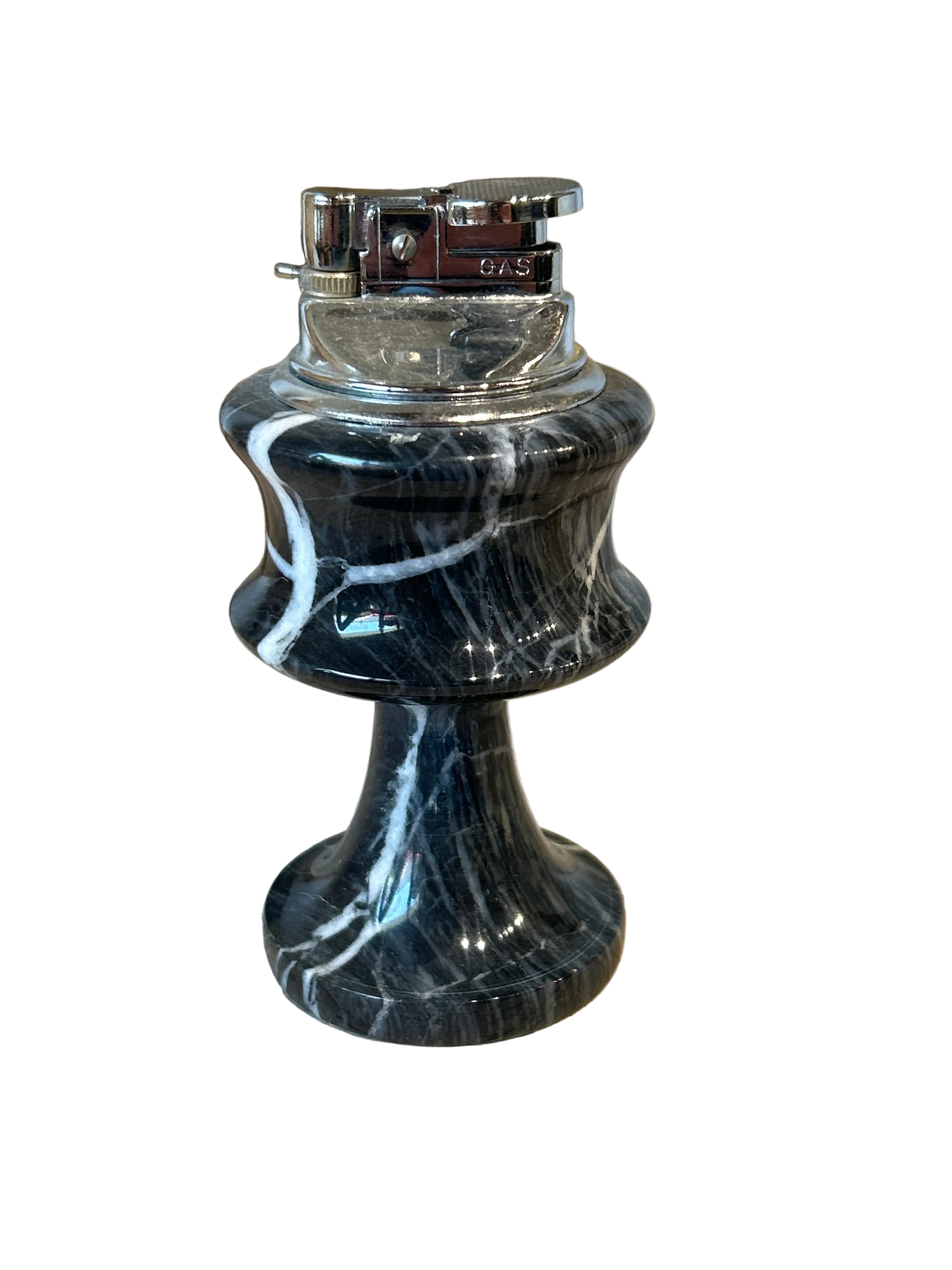 Vintage black marble lighter