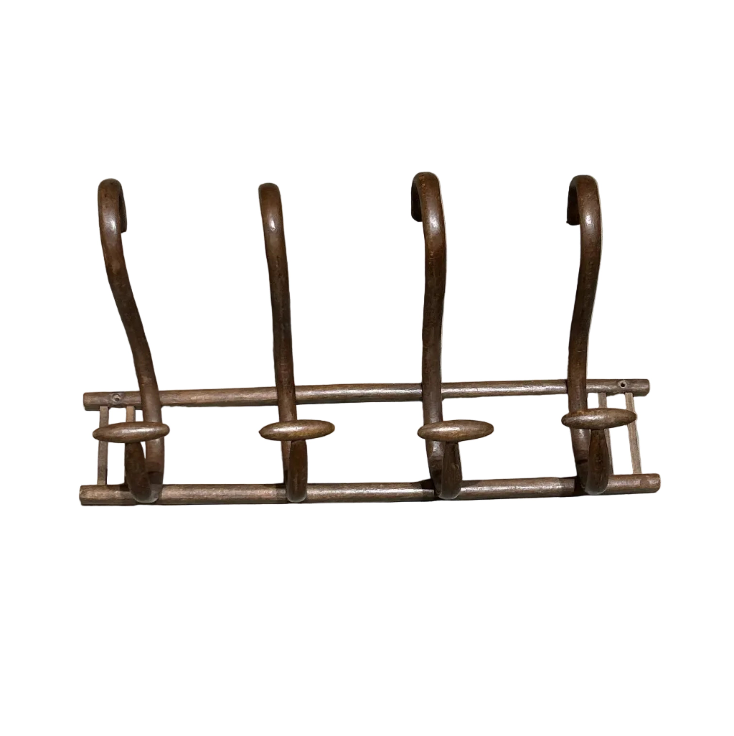 Vintage Bentwood wall rack