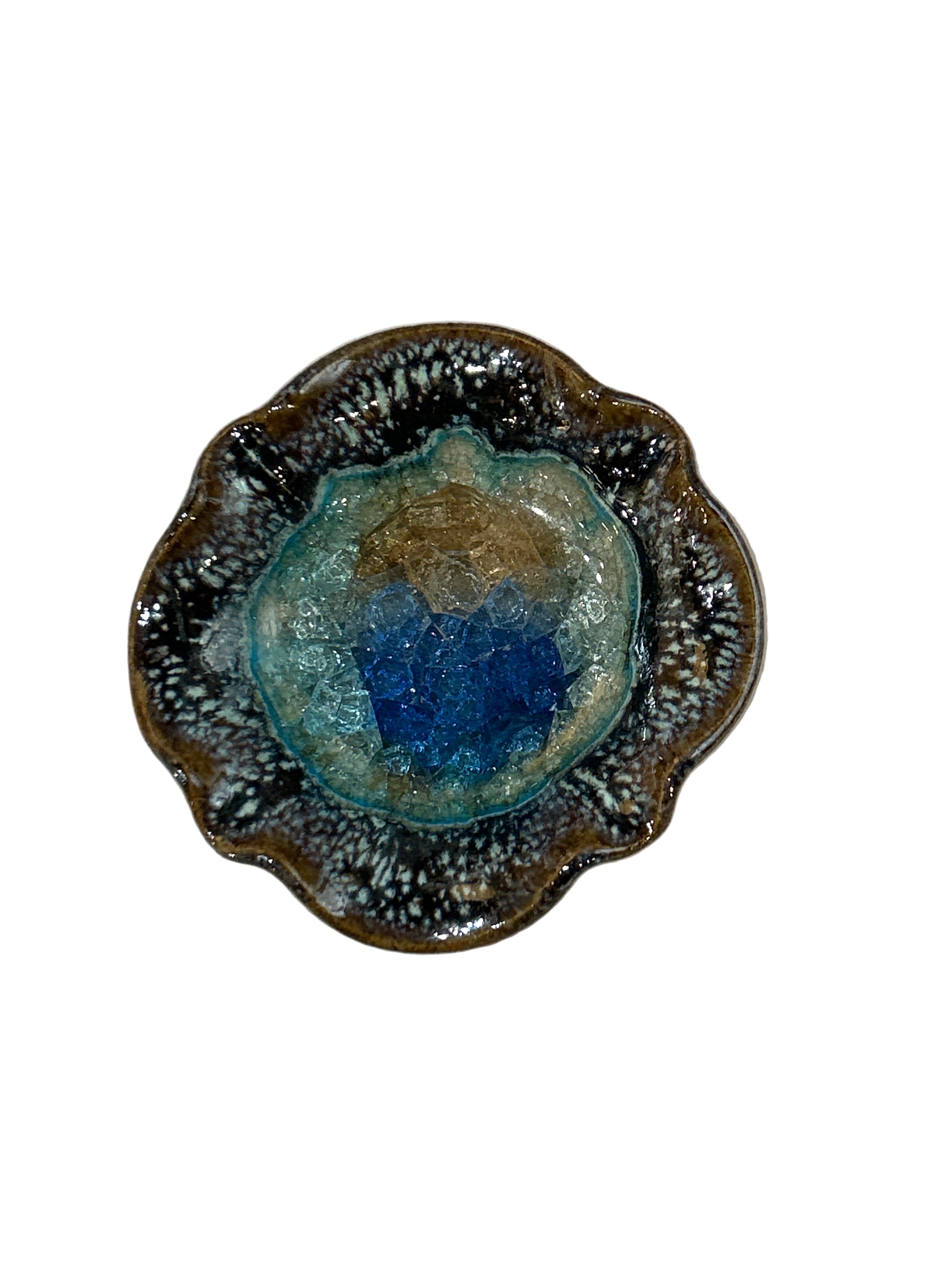 Vintage handmade trinket dish